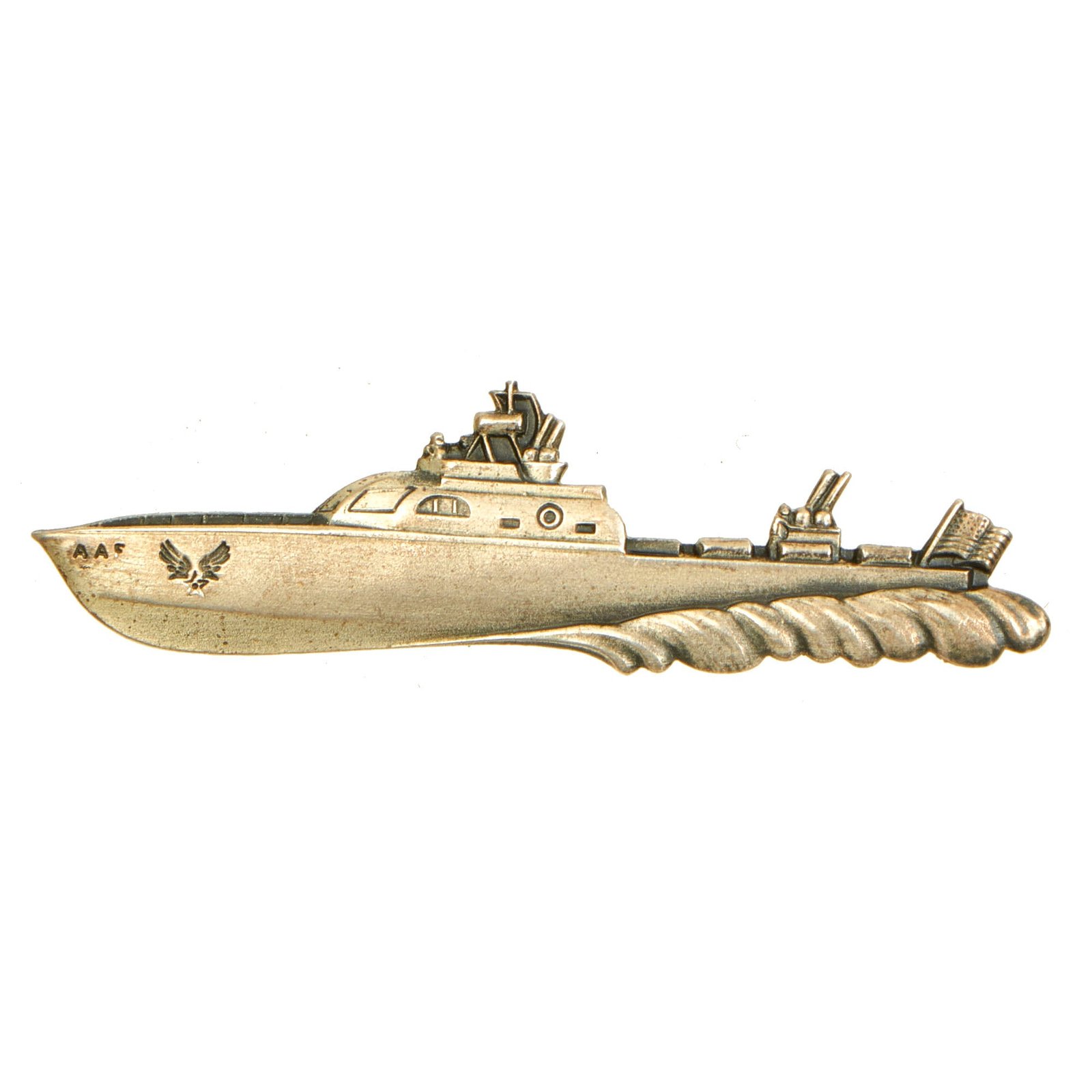 Buy Original U.S. WWII US Army Air Forces Sterling Marked Crash Rescue Boat Device by L.G. Balfour Company | Original Firearms Antique For Sale
