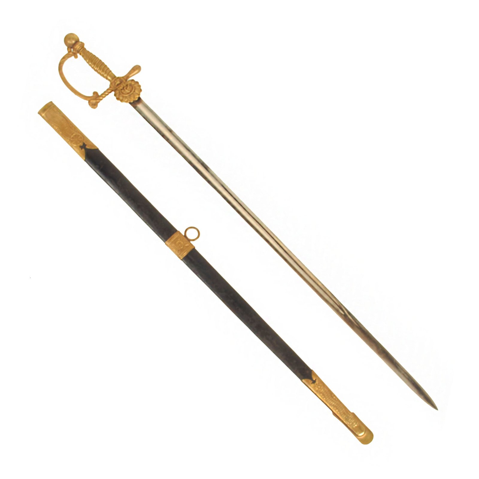 Buy Original Imperial German WWI Imperial Railway Officer’s Sword With Scabbard | Original Firearms Antique For Sale