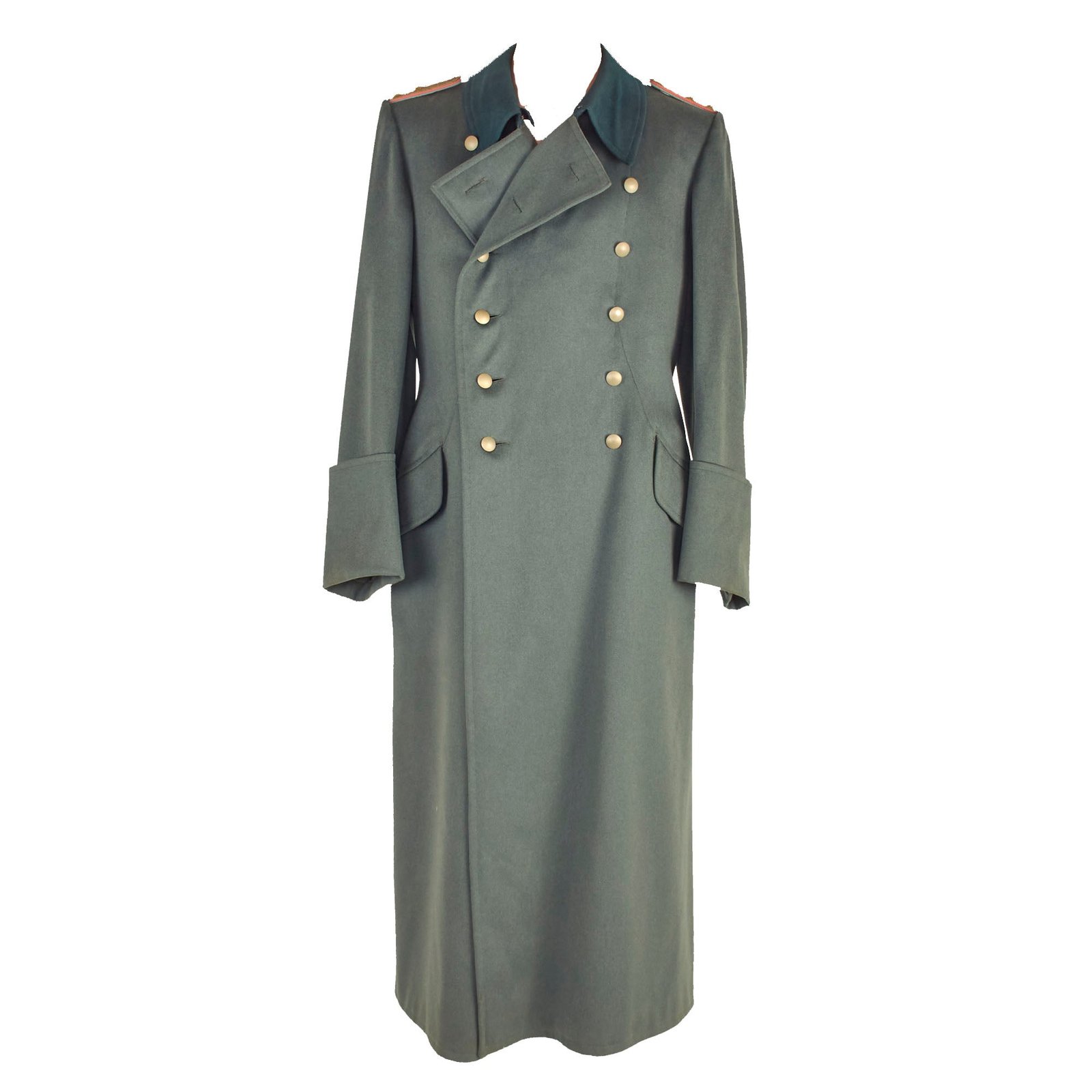 Buy Original German WWII Named Heer Panzer Reserve Hauptmann Officer's Wool Greatcoat by Ludwig Kielleuthner of Munich - dated 1936 | Original Firearms Antique For Sale