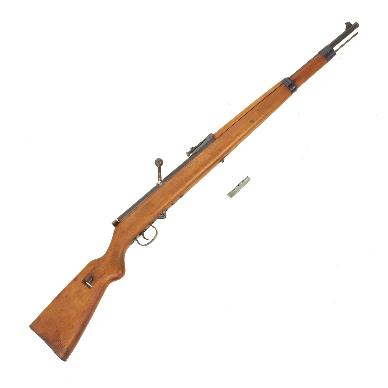 Buy Original German Pre WWII Haenel Sport Modell 33 Trainer Air Pellet K98 Trainer Rifle with Magazine - Serial 3633 | Original Firearms Antique For Sale
