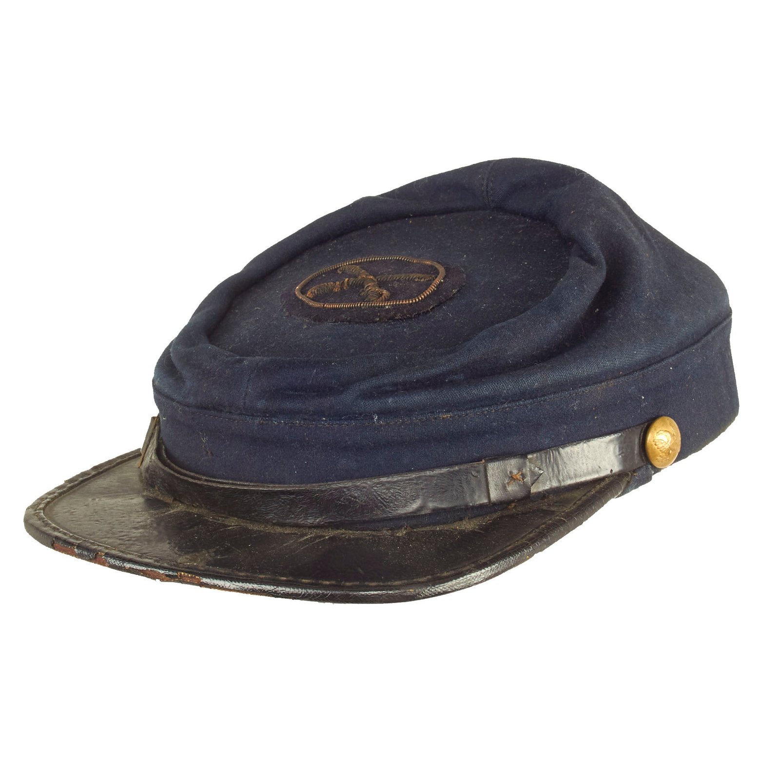 Buy Original U.S. Indian Wars Era Cavalry Officer Model 1872 Federal Issue Chasseur Style Pattern Kepi | Original Firearms Antique For Sale