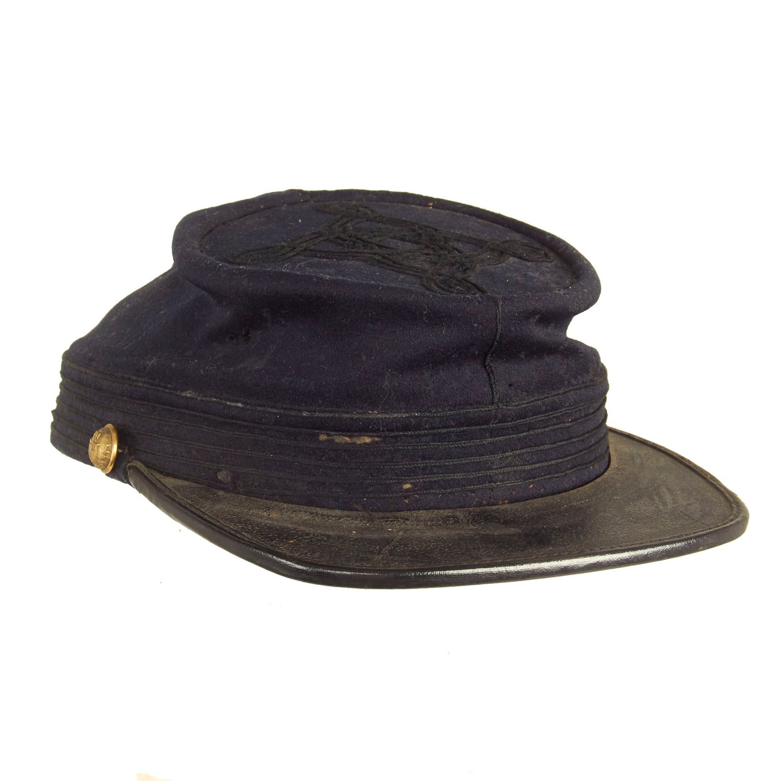 Buy Original U.S. Indian Wars Officer’s Model 1872 New York State Issue Chasseur Style Pattern Kepi | Original Firearms Antique For Sale