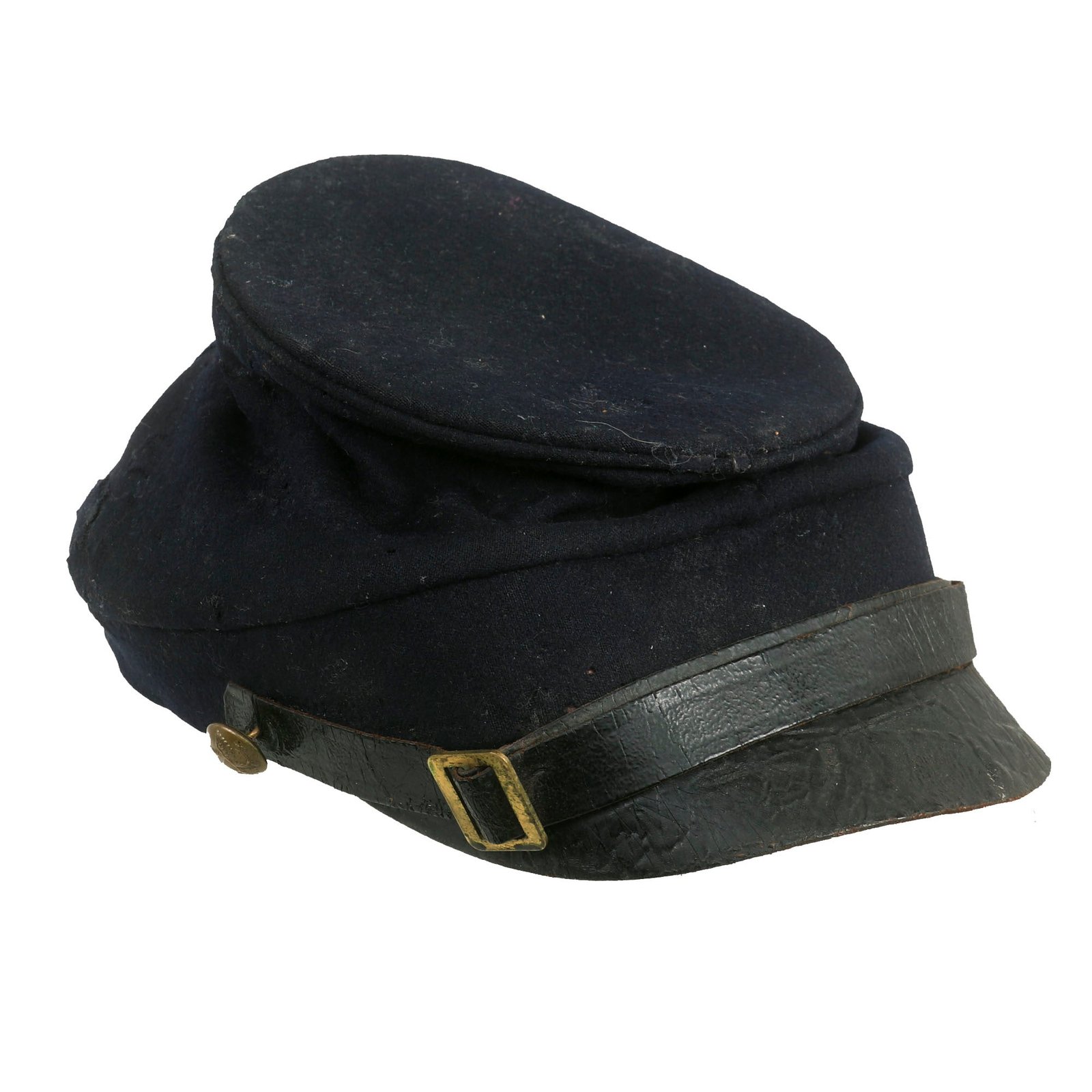 Buy Original U.S. Indian Wars Named Model 1858 Federal McDowell Pattern Kepi by Bent & Bush, Boston | Original Firearms Antique For Sale