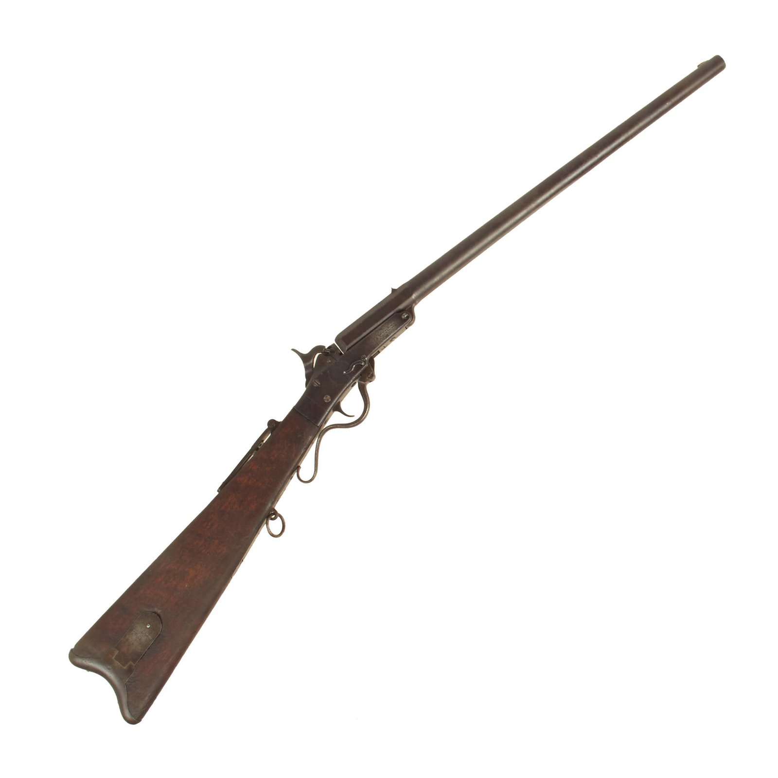 Buy Original U.S. Civil War Confederate Issued 1st Model Maynard Carbine with Long Range Sight & Intact Tape Primer System - Serial 2002 | Original Firearms Antique For Sale