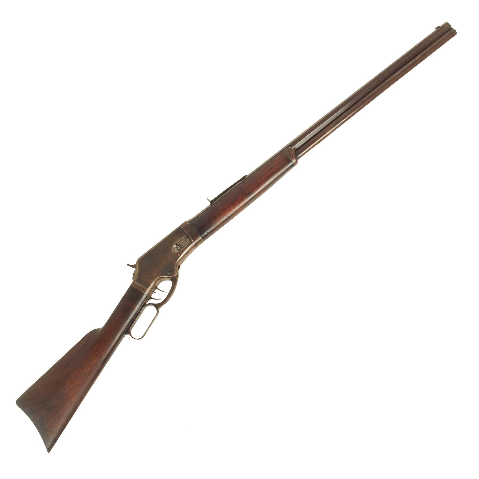 Buy Original Antique U.S. Marlin Model 1881 Lever Action Repeating "Big Game" Rifle in .40/60 - Serial 2381 | Original Firearms Antique For Sale