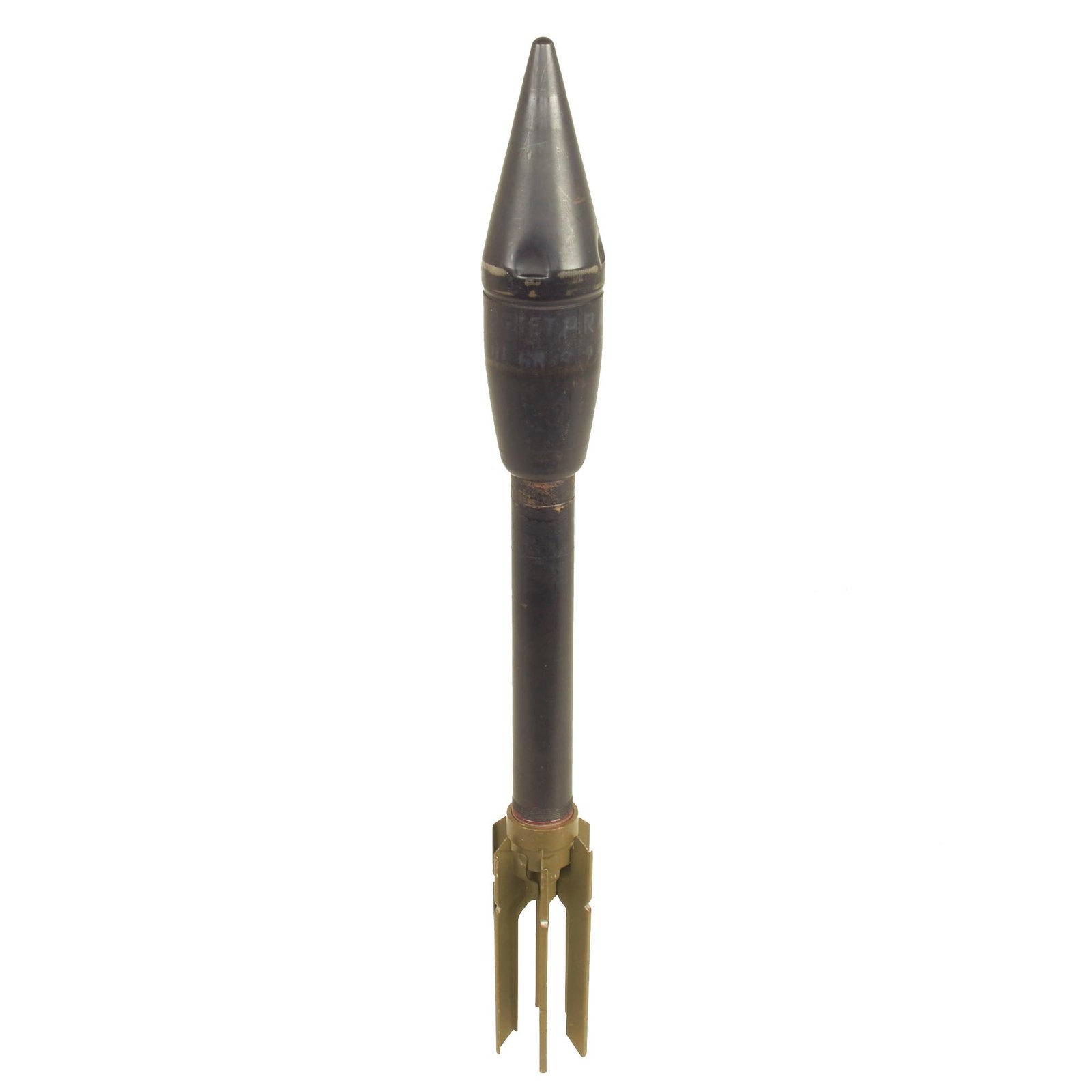 Buy Original U.S. WWII M7A1 Anti-Tank Practice Rocket for the M1 and M1A1 2.36 Inch Bazooka Launcher - Inert | Original Firearms Antique For Sale