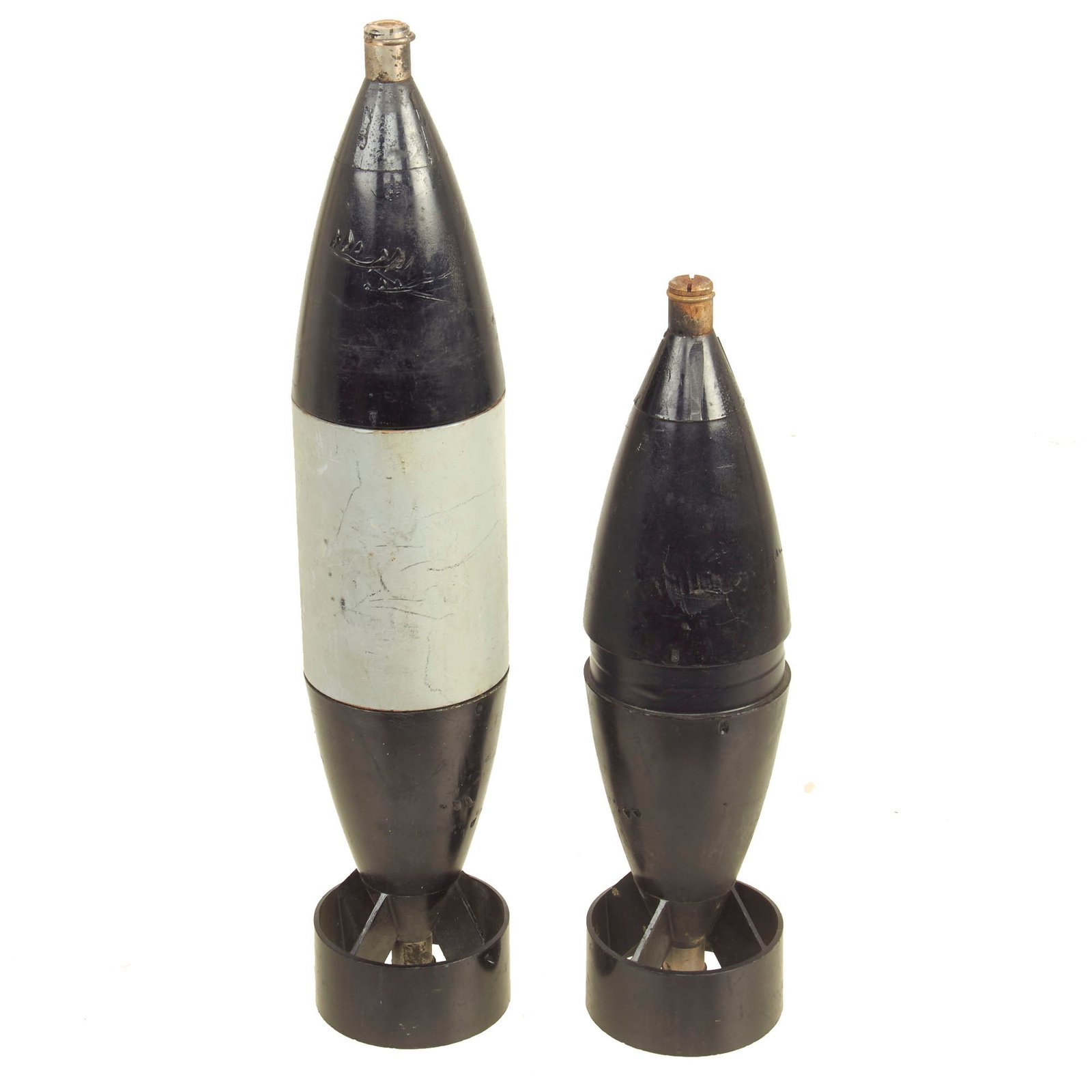 Buy Original U.S. Cold War Era US Air Force Aerial Smoke Targeting Bomblets - (2) Items | Original Firearms Antique For Sale