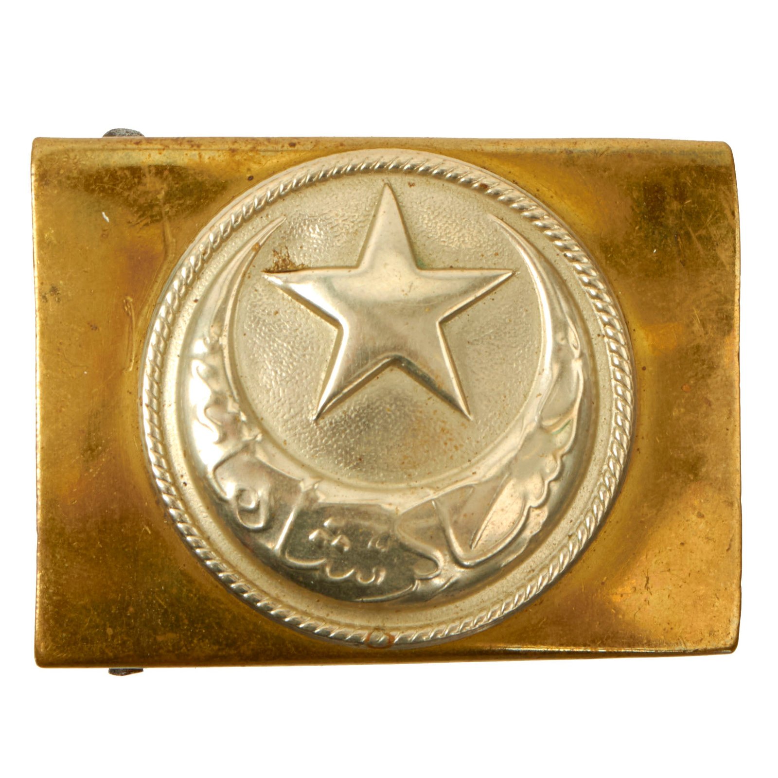 Buy Original Turkish WWI Ottoman Army EM/NCO German Pattern Belt Buckle | Original Firearms Antique For Sale
