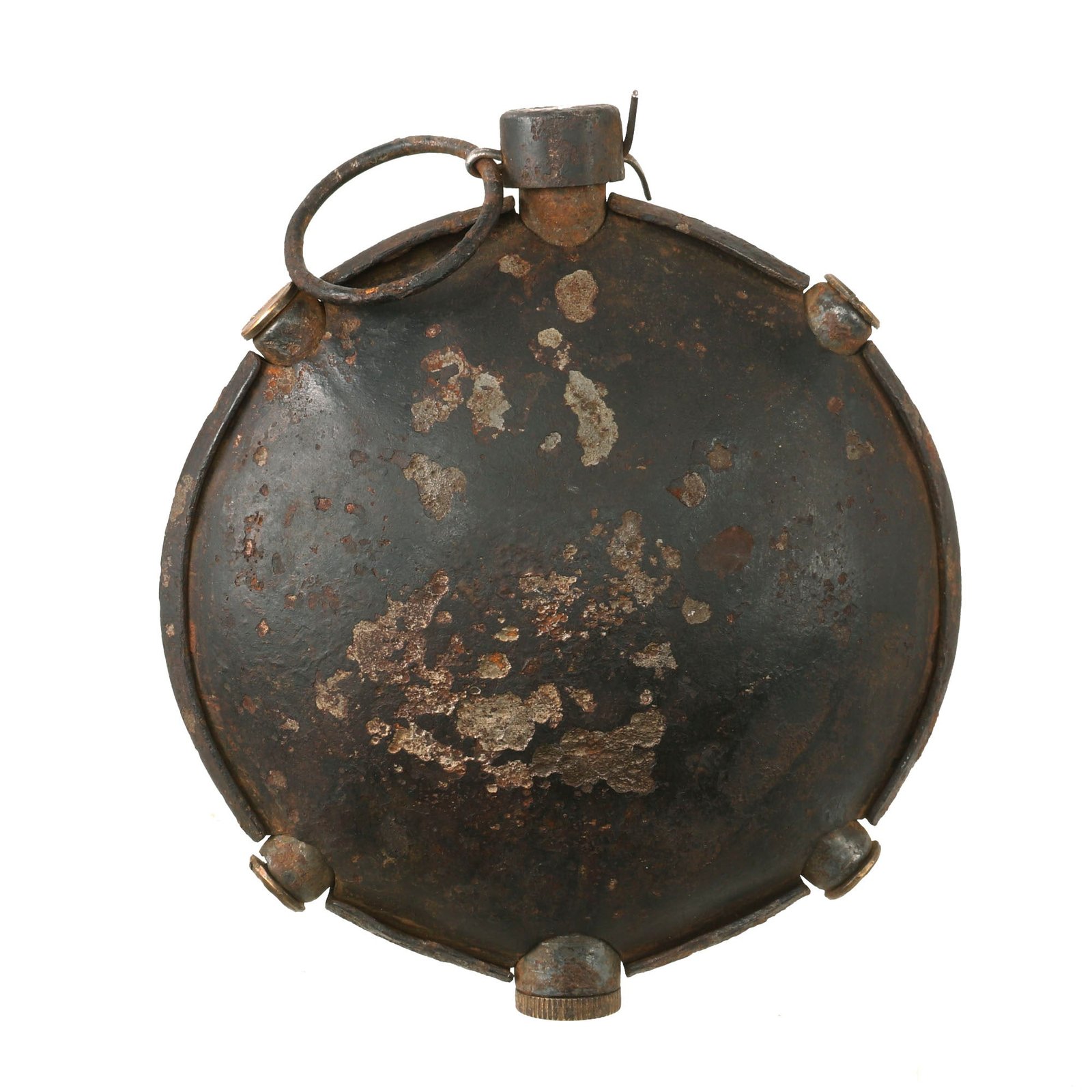 Buy Original German WWI Model 1915 Inert "Turtle" Offensive Discus Hand Grenade - Discushandgranate | Original Firearms Antique For Sale