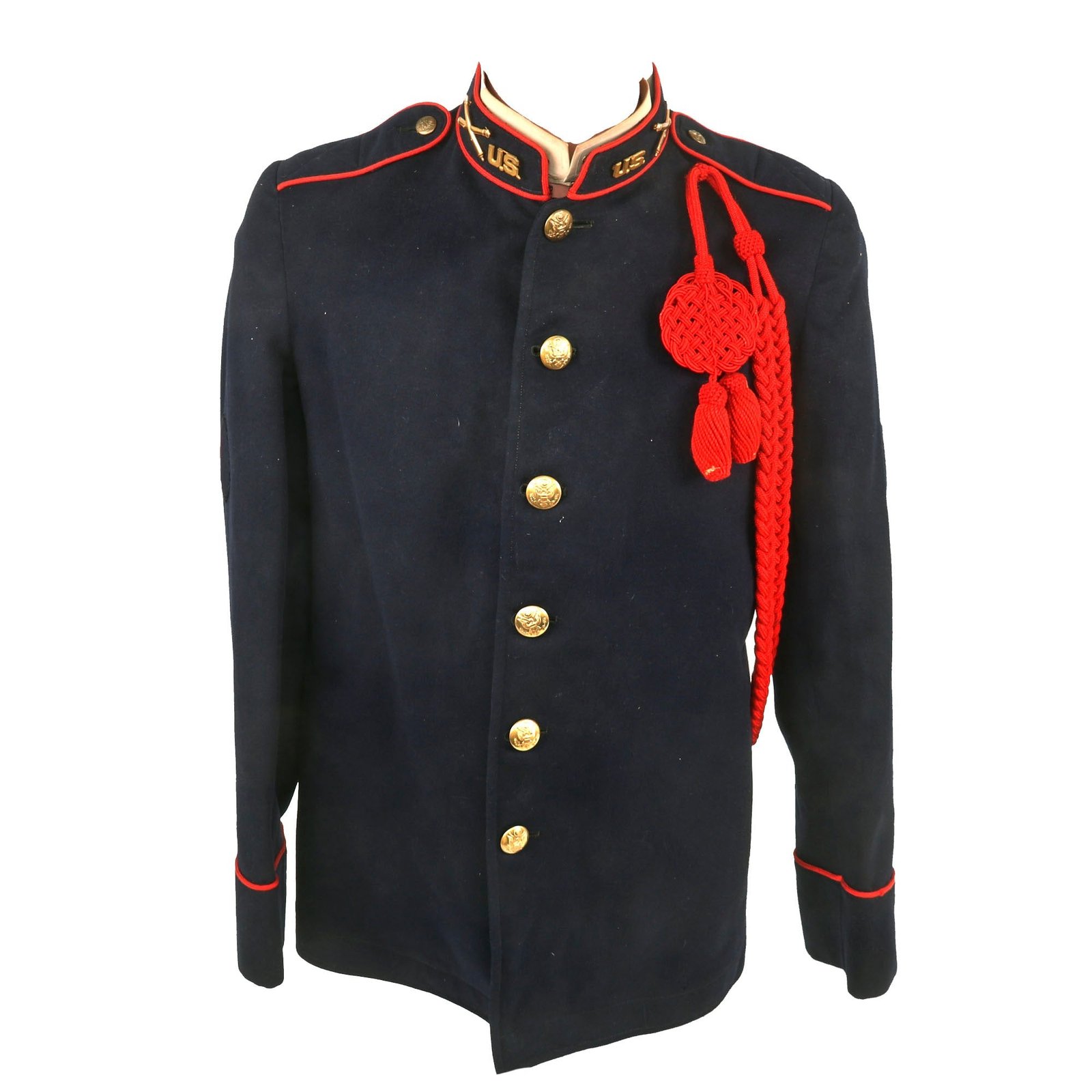 Buy Original U.S. Pre-WWI Model 1902 Field Artillery Uniform Jacket with Aiguillette & 1st Class Gunner Rates | Original Firearms Antique For Sale