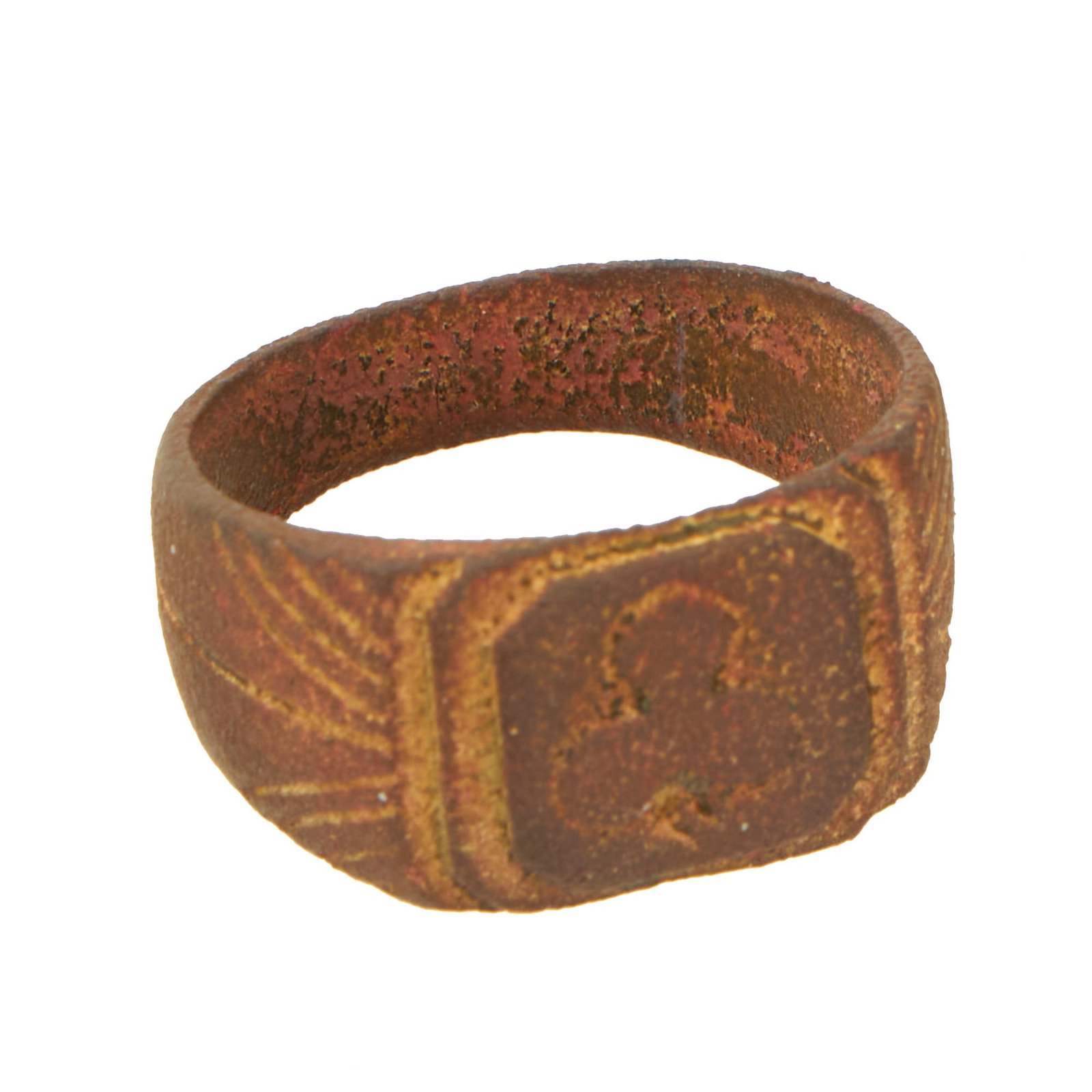 Buy Original U.S. Civil War Union Army Rare II Corps Ring Excavated at Petersburg Camp Site | Original Firearms Antique For Sale