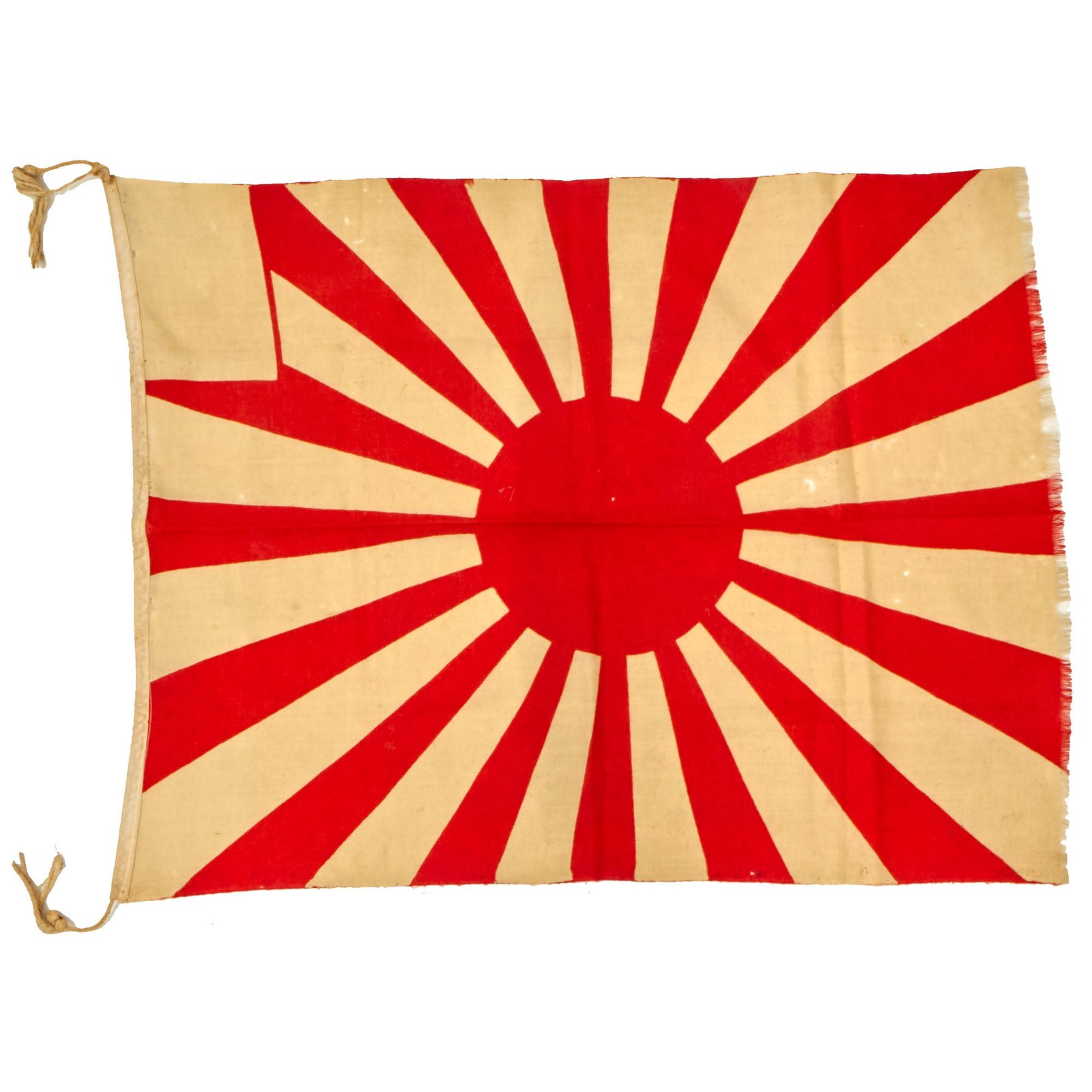 Buy Original Japan WWII Imperial Japanese Army Rising Sun Wool War Flag - 32 x 41” | Original Firearms Antique For Sale