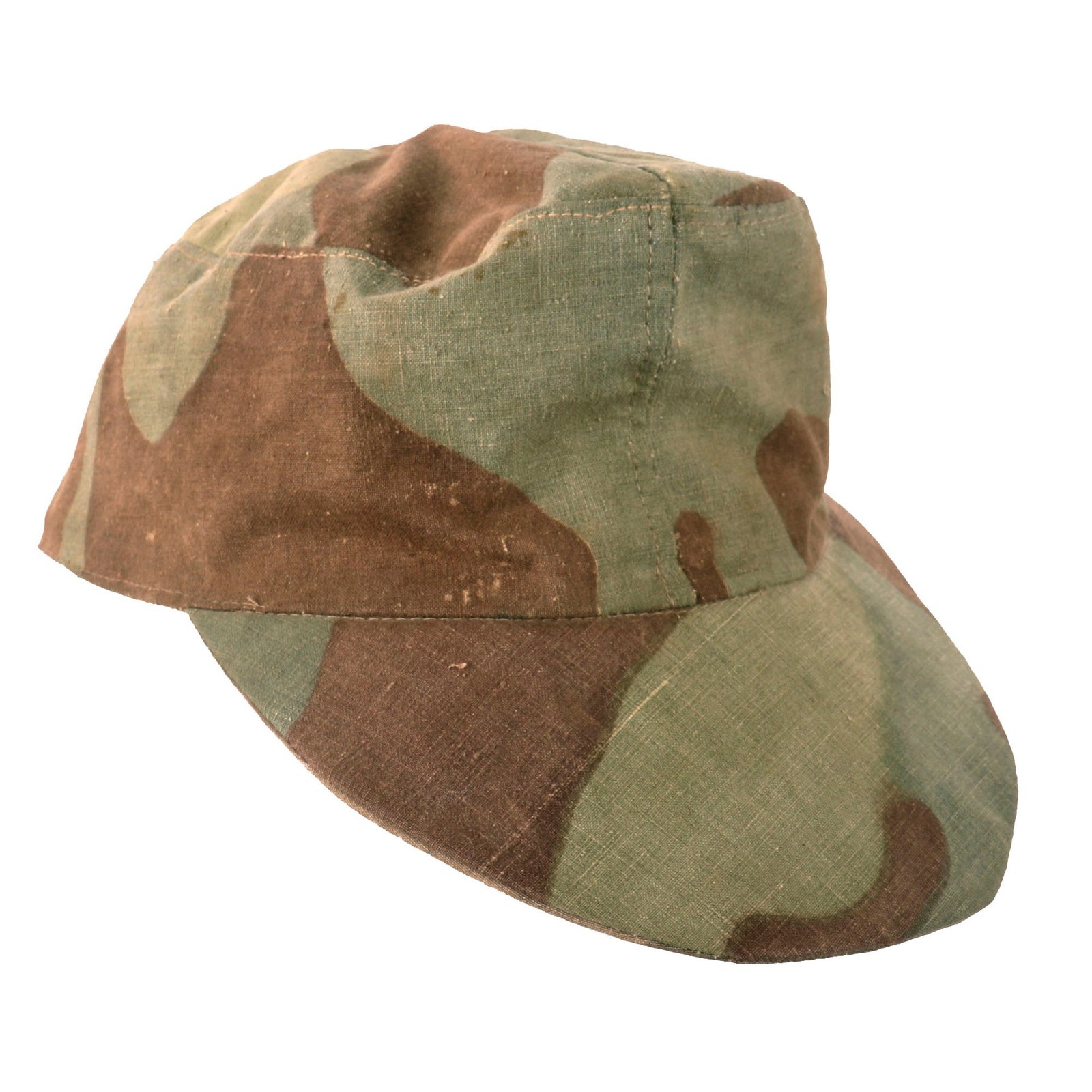 Buy Original German WWII Field-Made Cap Made from Italian Camouflage M29 Field Cap | Original Firearms Antique For Sale