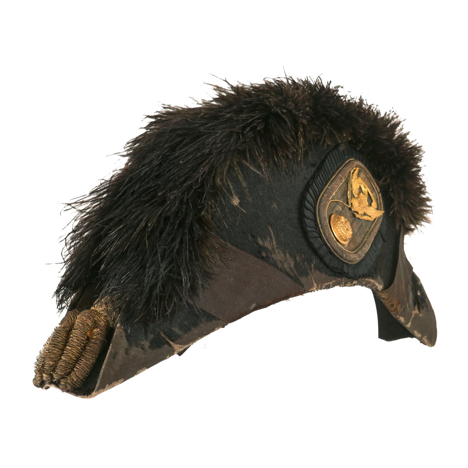 Buy Original U.S. Indian Wars M1872 Federal Officer’s Chapeau Bicorne Hat by Raymold & Whitlock of New York | Original Firearms Antique For Sale