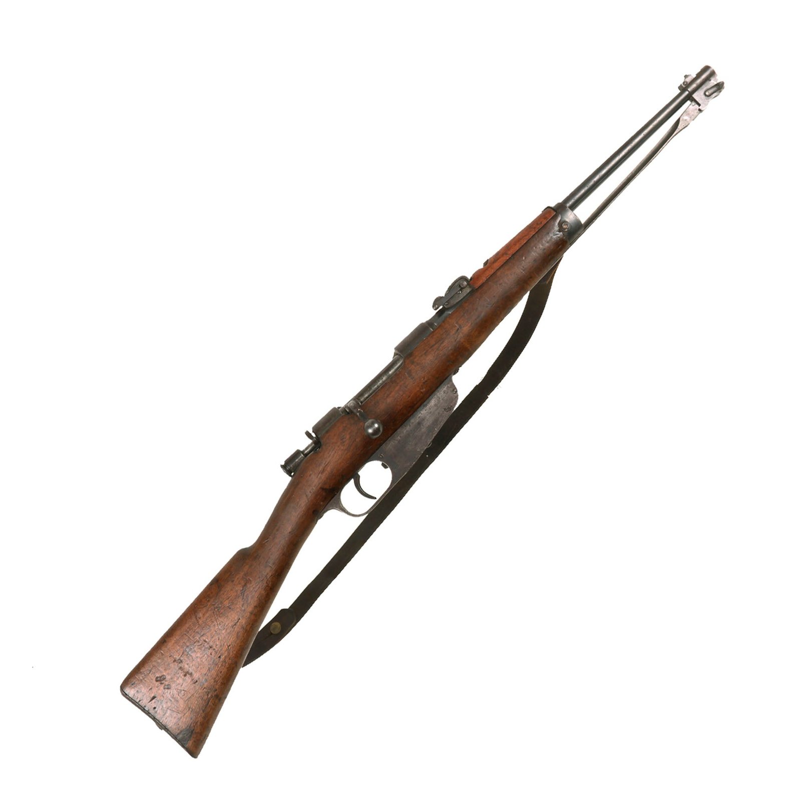 Buy Original Antique Italian Moschetto Modello 1891 Carcano Carbine with Folding Bayonet & Sling - Serial A 9909 Dated 1893 | Original Firearms Antique For Sale