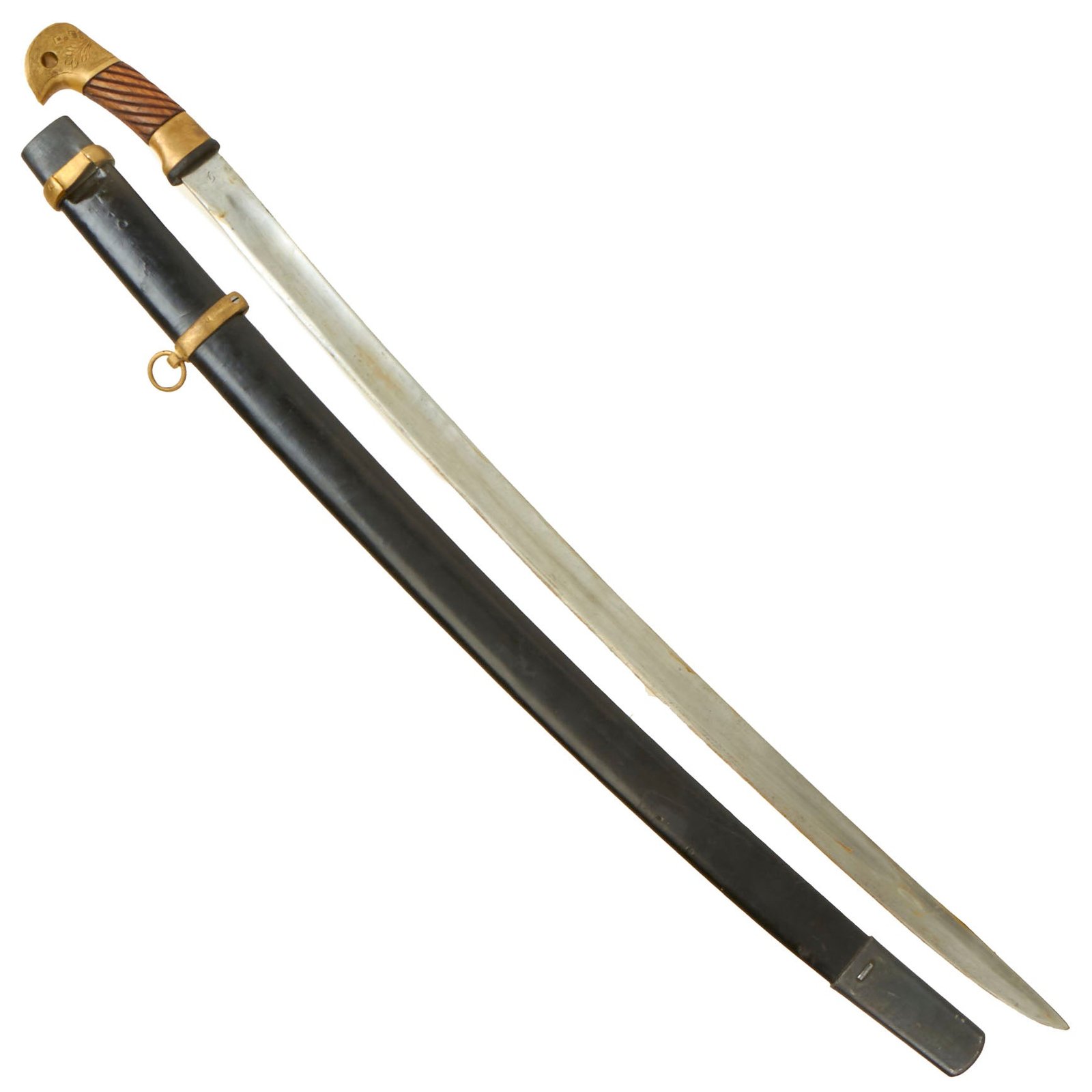 Buy Original Soviet WWII Cossack Shashka Saber With Scabbard - Dated 1942 & Marked CCCP | Original Firearms Antique For Sale