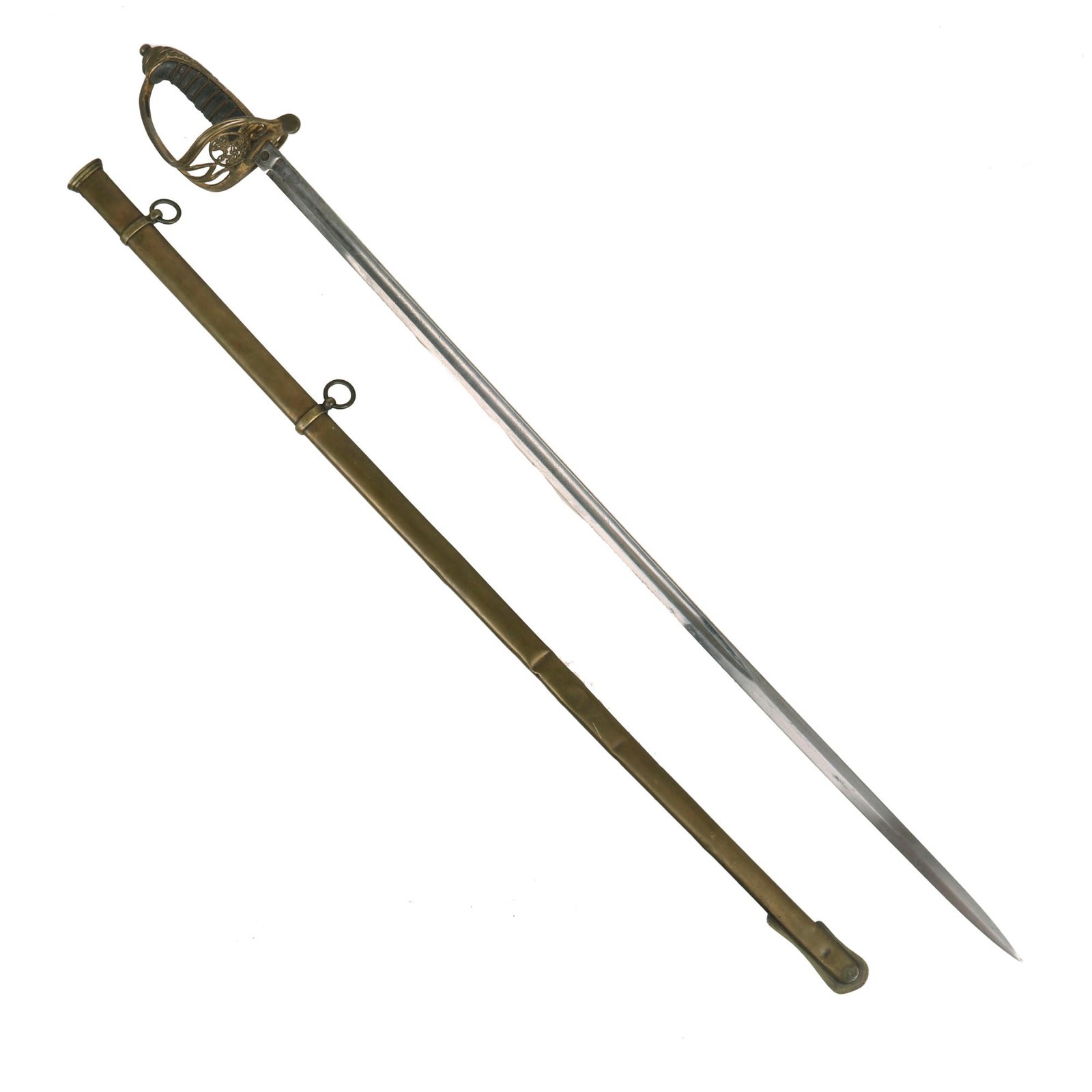 Buy Original British Crimean War 1854 Pattern Infantry Officer’s Sword by Hamburger, Rogers & Co | Original Firearms Antique For Sale