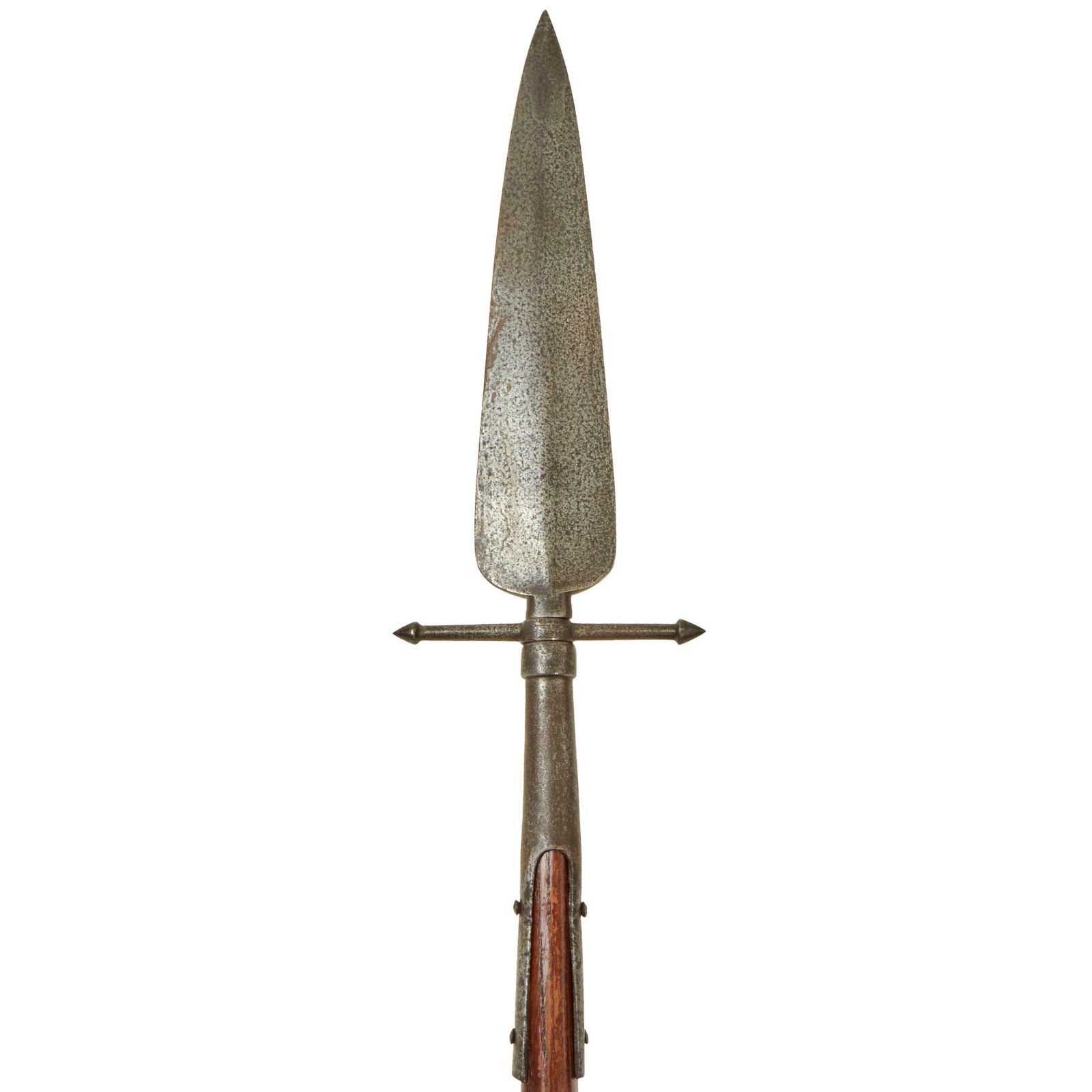 Buy Original U.S. American Revolutionary War - War of 1812 Era Sergeant's Spontoon - 87" Overall | Original Firearms Antique For Sale