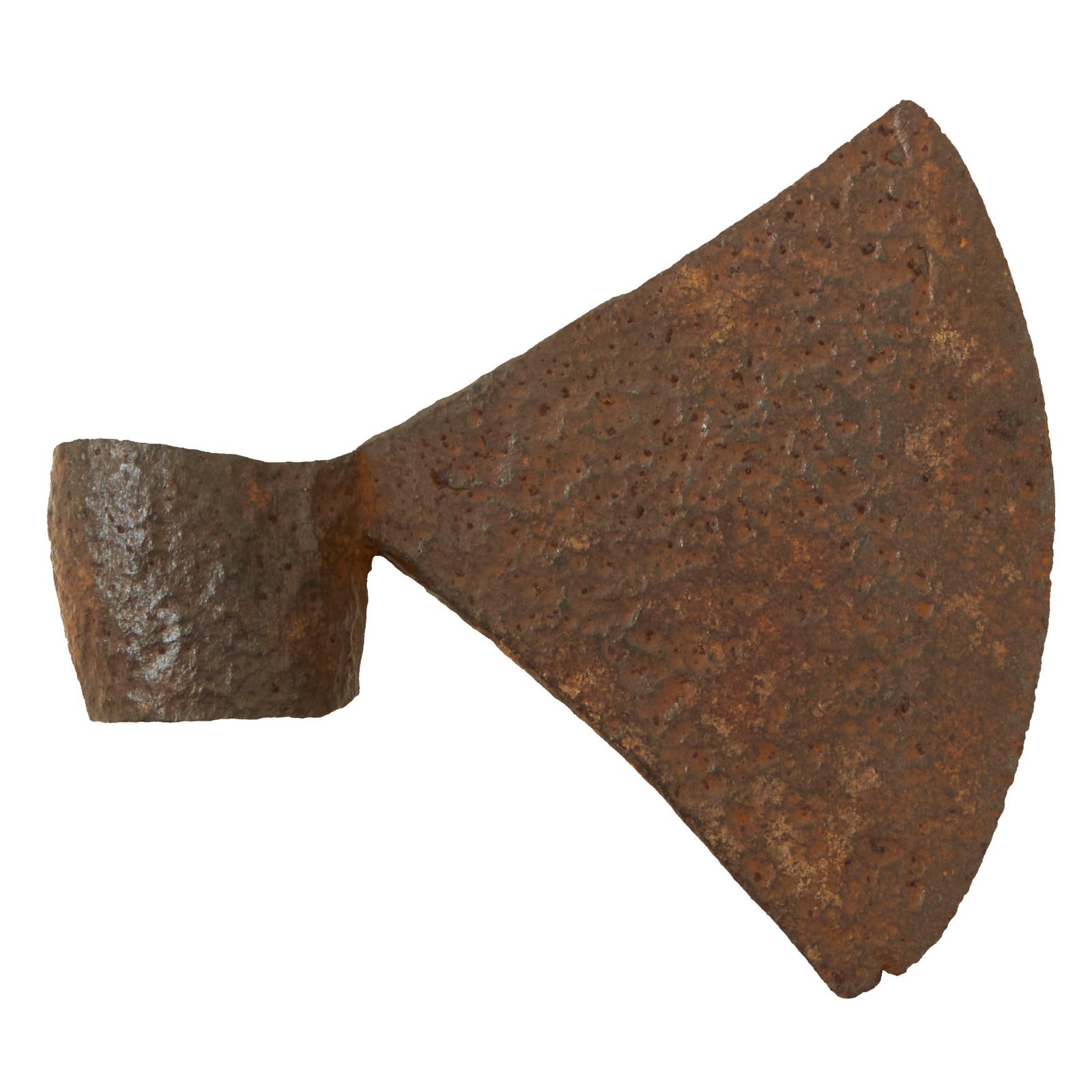 Buy Original French Late 17th Century to 18th Century Large Tomahawk Head Excavated At Location of Cherry Valley Massacre In New York | Original Firearms Antique For Sale