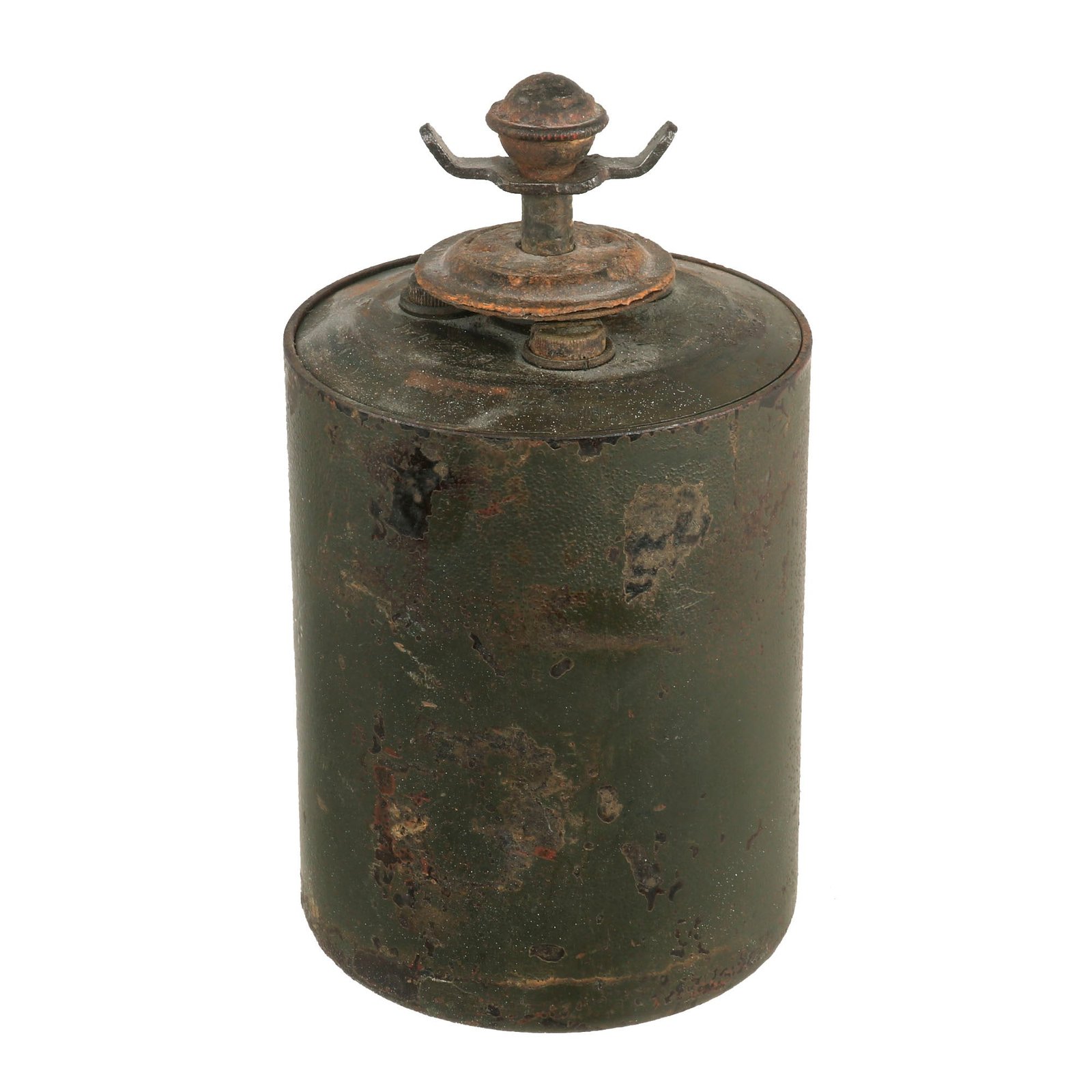 Buy Original WWII German 1942 dated Bouncing Betty S-Mine with Shrapnel and M39 Egg Grenade Pull (B.Z.E.) Fuze - Inert | Original Firearms Antique For Sale