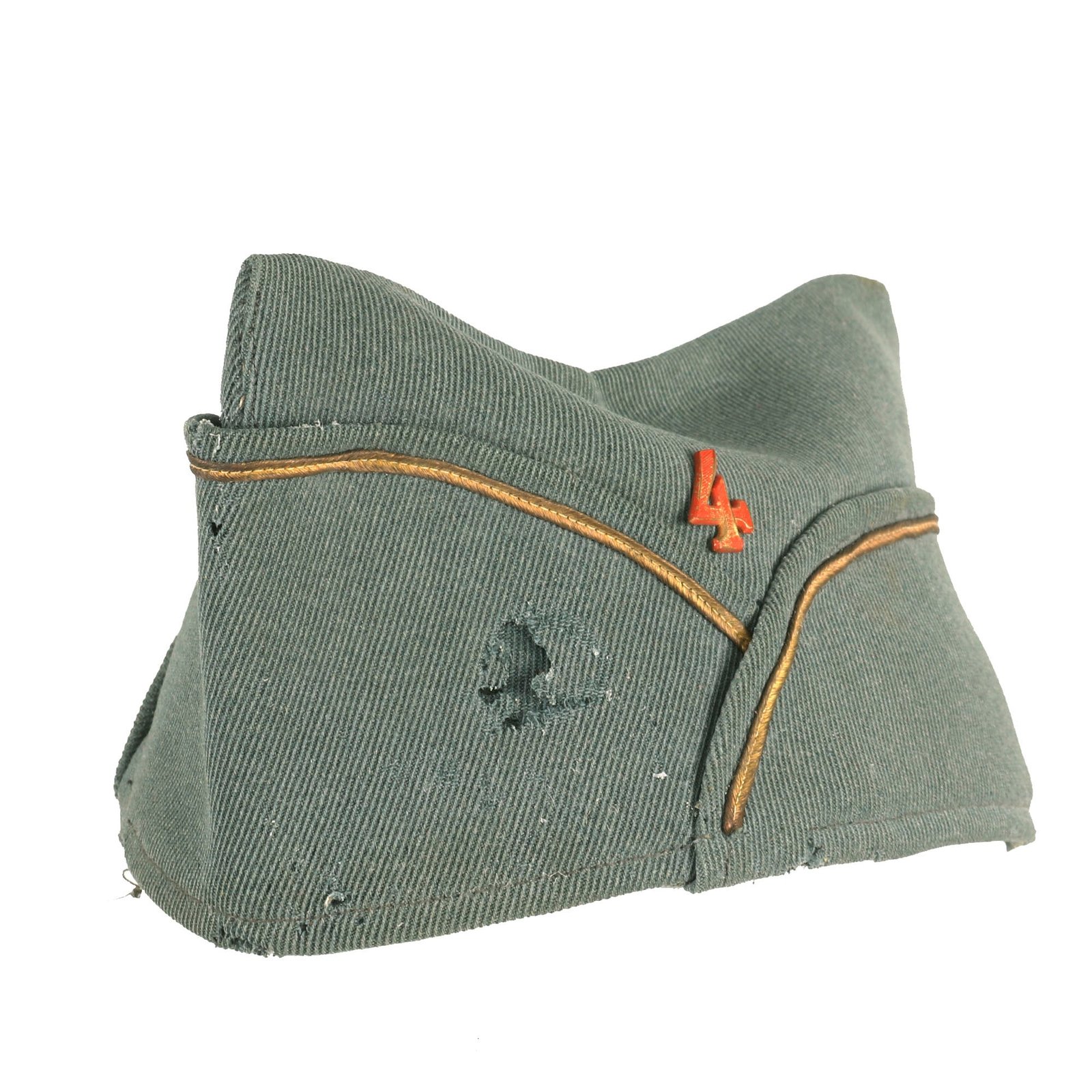 Buy Original Netherlands WWII Dutch “Buitenmodel” Officers Overseas Cap | Original Firearms Antique For Sale