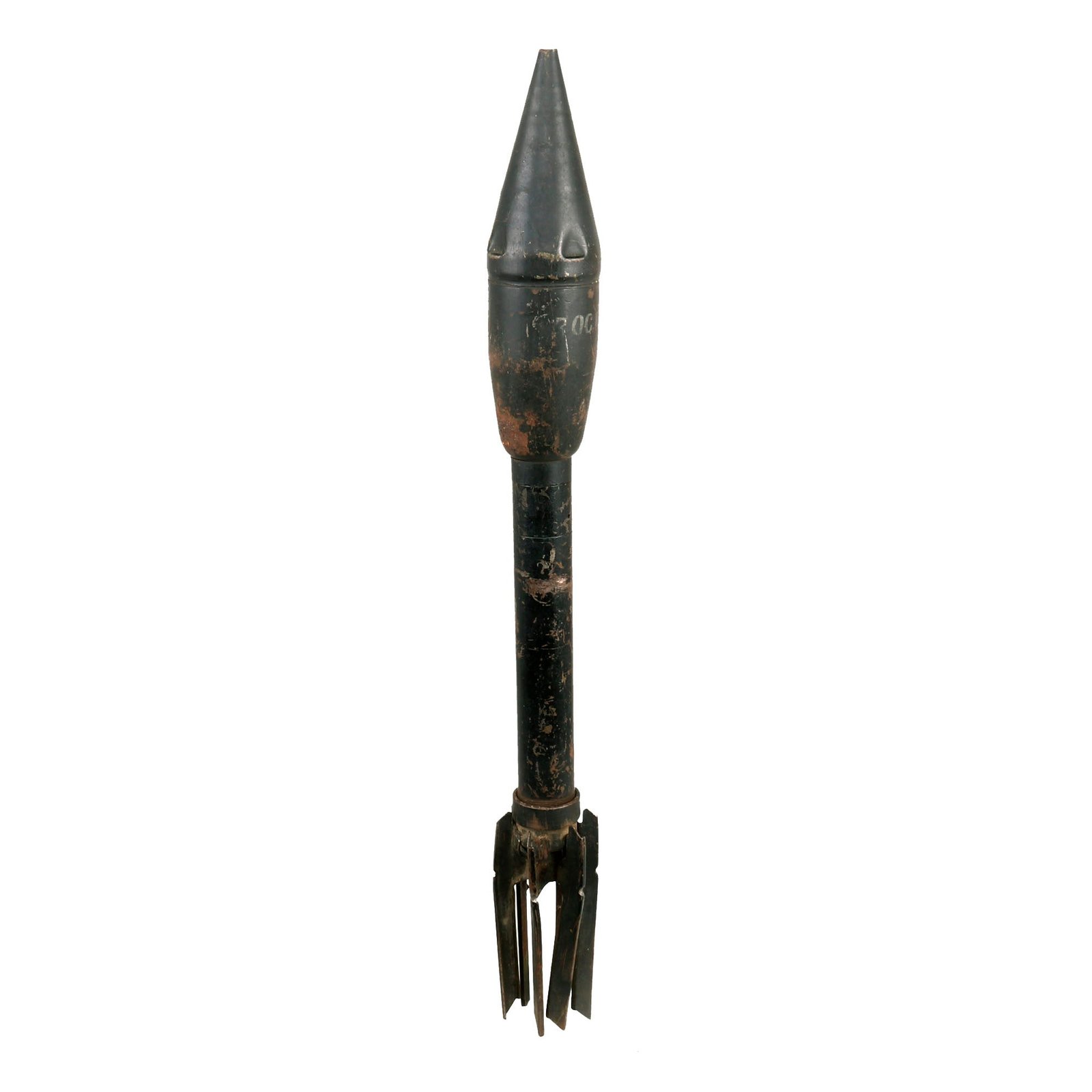 Buy Original U.S. WWII M7A1 Anti-Tank Practice Rocket for the M1 and M1A1 2.36 Inch Bazooka Launcher - Inert | Original Firearms Antique For Sale
