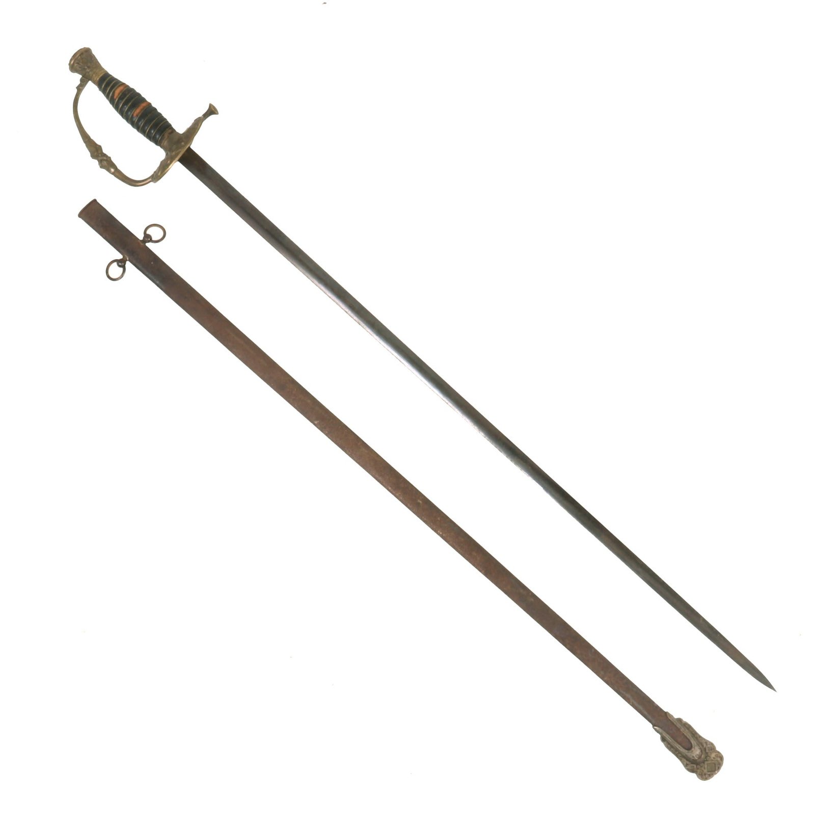 Buy Original U.S. Grand Army of the Republic M1860 Officer Sword with Scabbard | Original Firearms Antique For Sale
