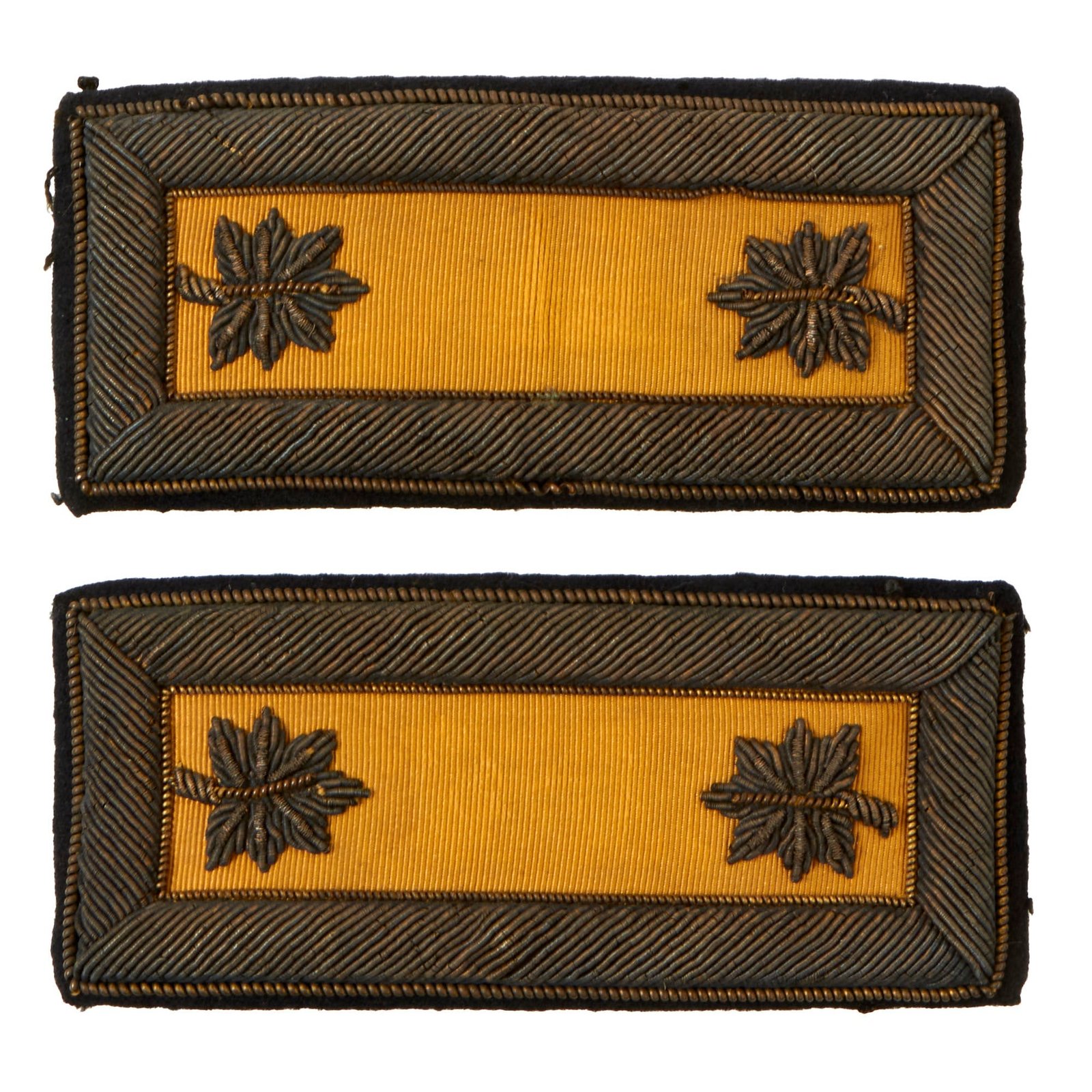 Buy Original U.S. Indian Wars Era Rank Shoulder Board Set For Cavalry Major - (2) Items | Original Firearms Antique For Sale