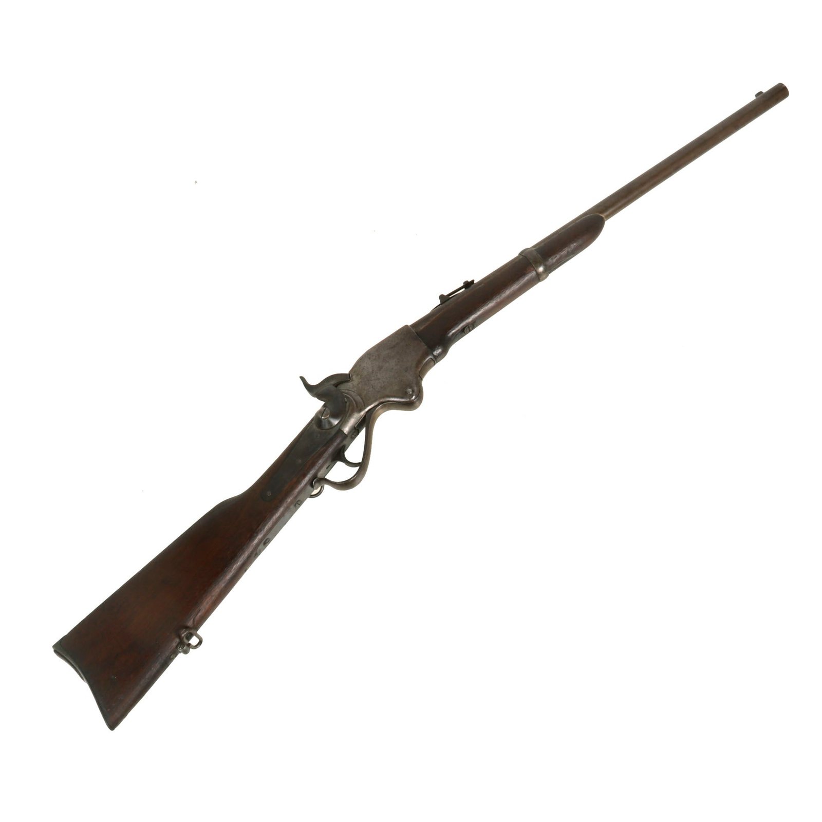 Buy Original U.S. Civil War Model 1860 Spencer Repeating Saddle Ring Carbine Serial Number 38193 - circa 1864 | Original Firearms Antique For Sale