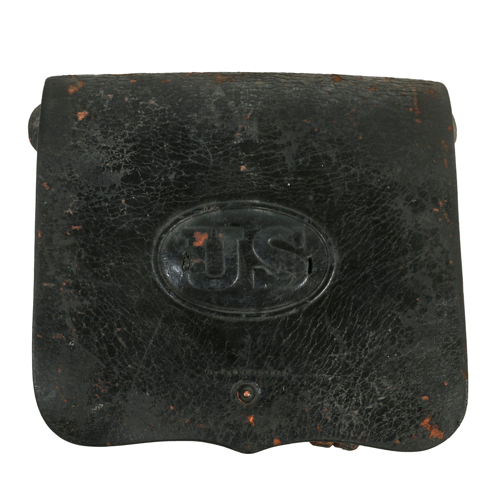 Buy Original U.S. Civil War Model 1864 Type II .58 Cal. Cartridge Box | Original Firearms Antique For Sale