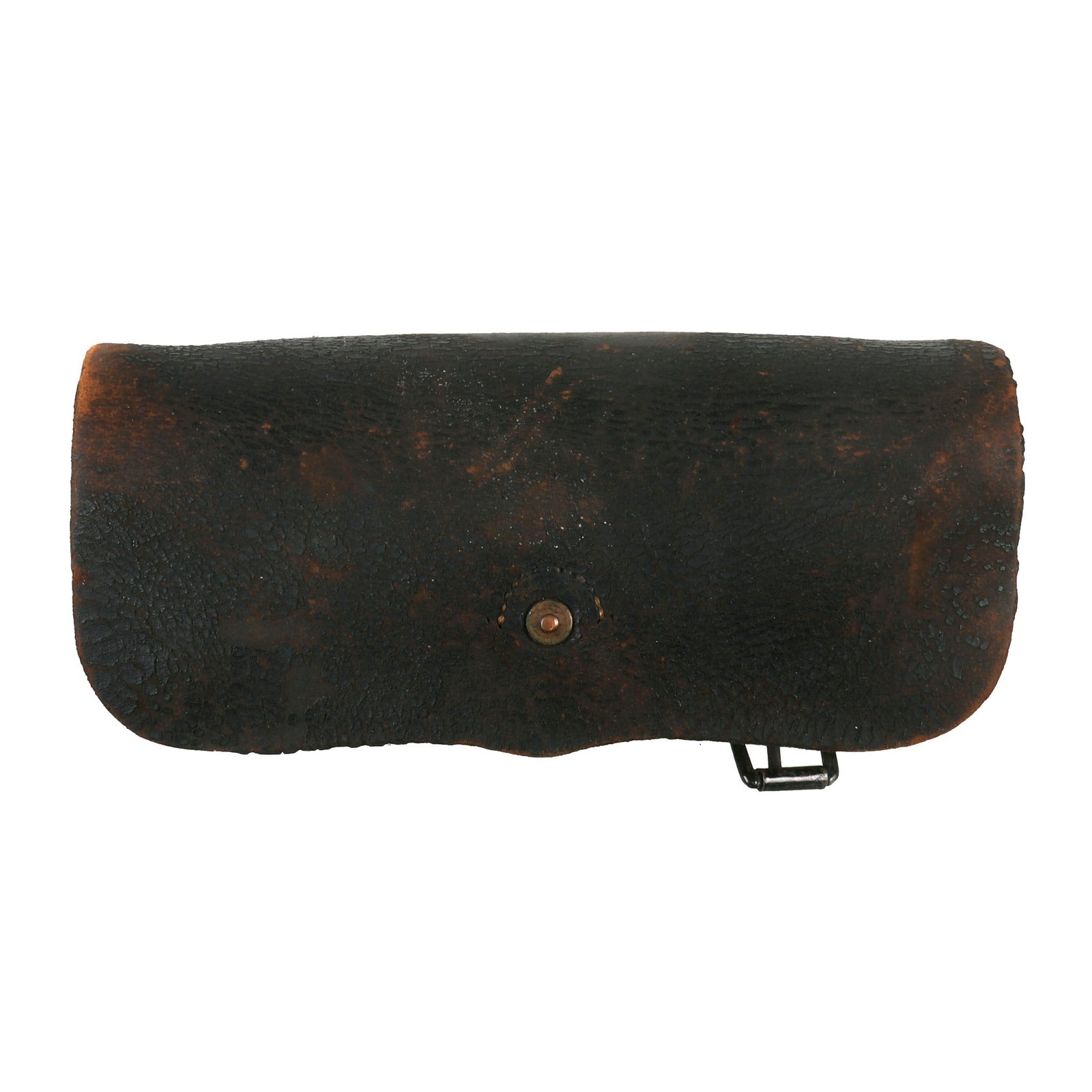 Buy Original U.S. Civil War Model 1861 ”Universal” Carbine Cartridge Box, Complete with Wooden Block Insert | Original Firearms Antique For Sale
