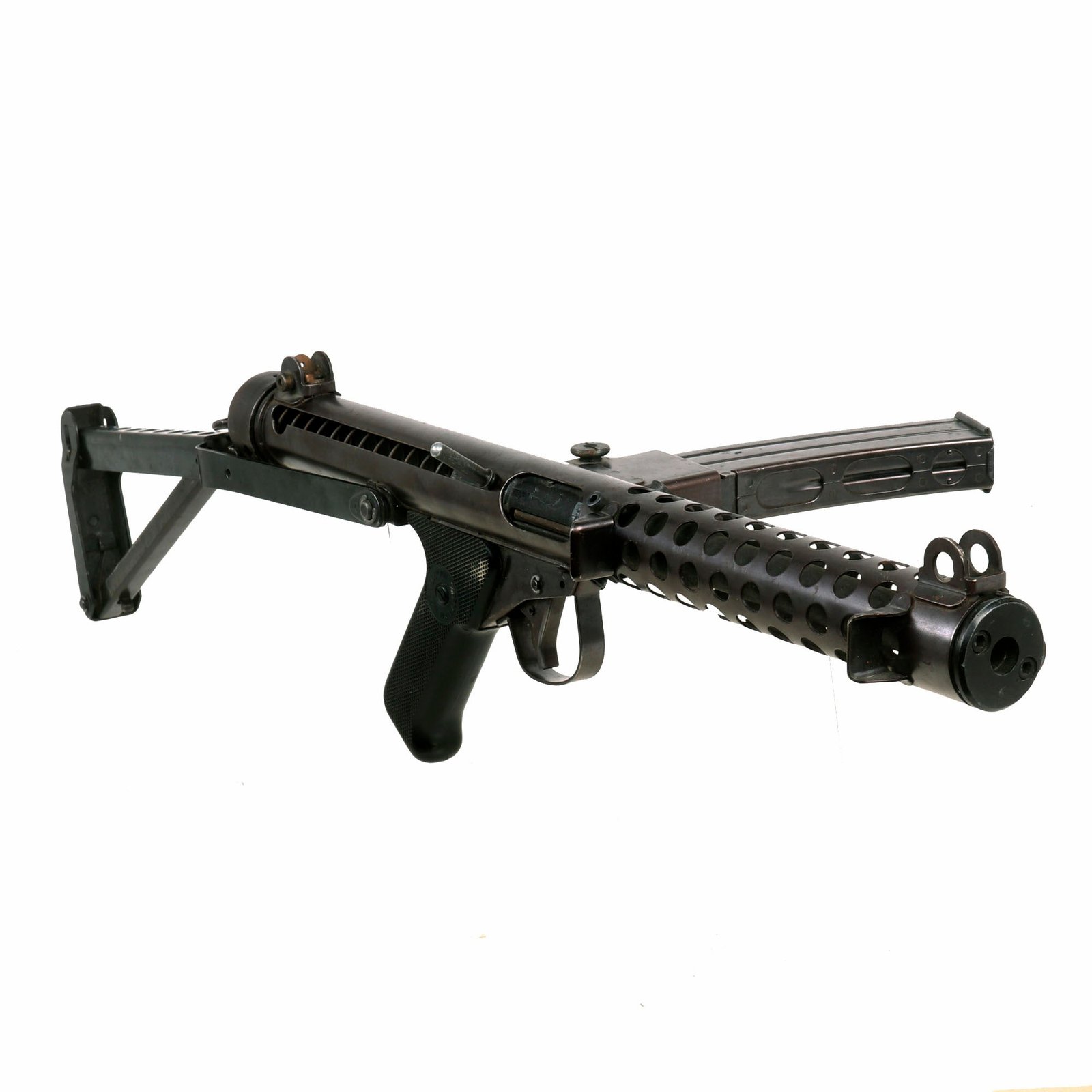 Buy Original British Replica Sterling L2A3 (Mark 4) Cap Plug Firing Submachine Gun by MGC Japan | Original Firearms Antique For Sale