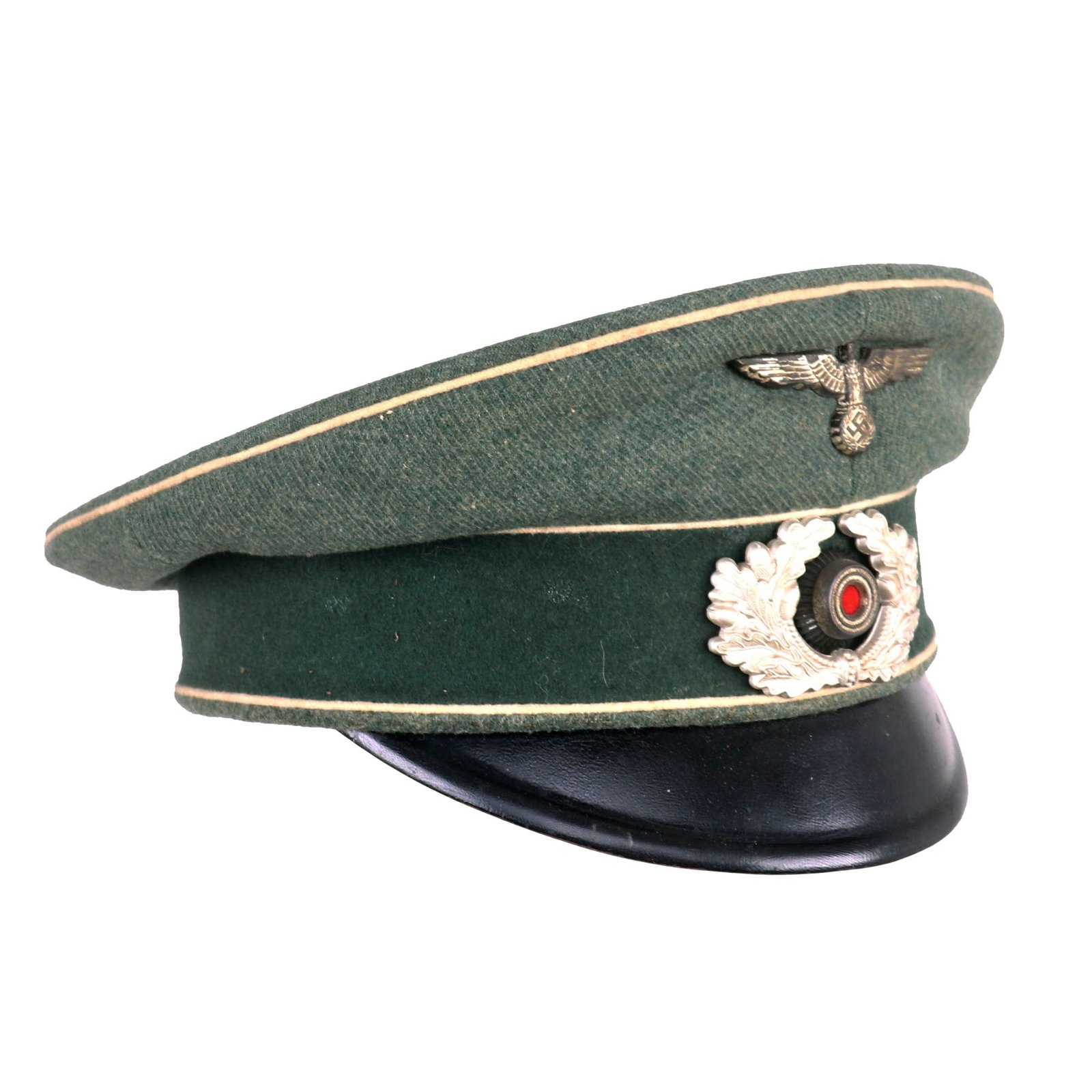 Buy Original German WWII Army Heer Infantry EM/NCO Schirmmütze Visor Cap | Original Firearms Antique For Sale