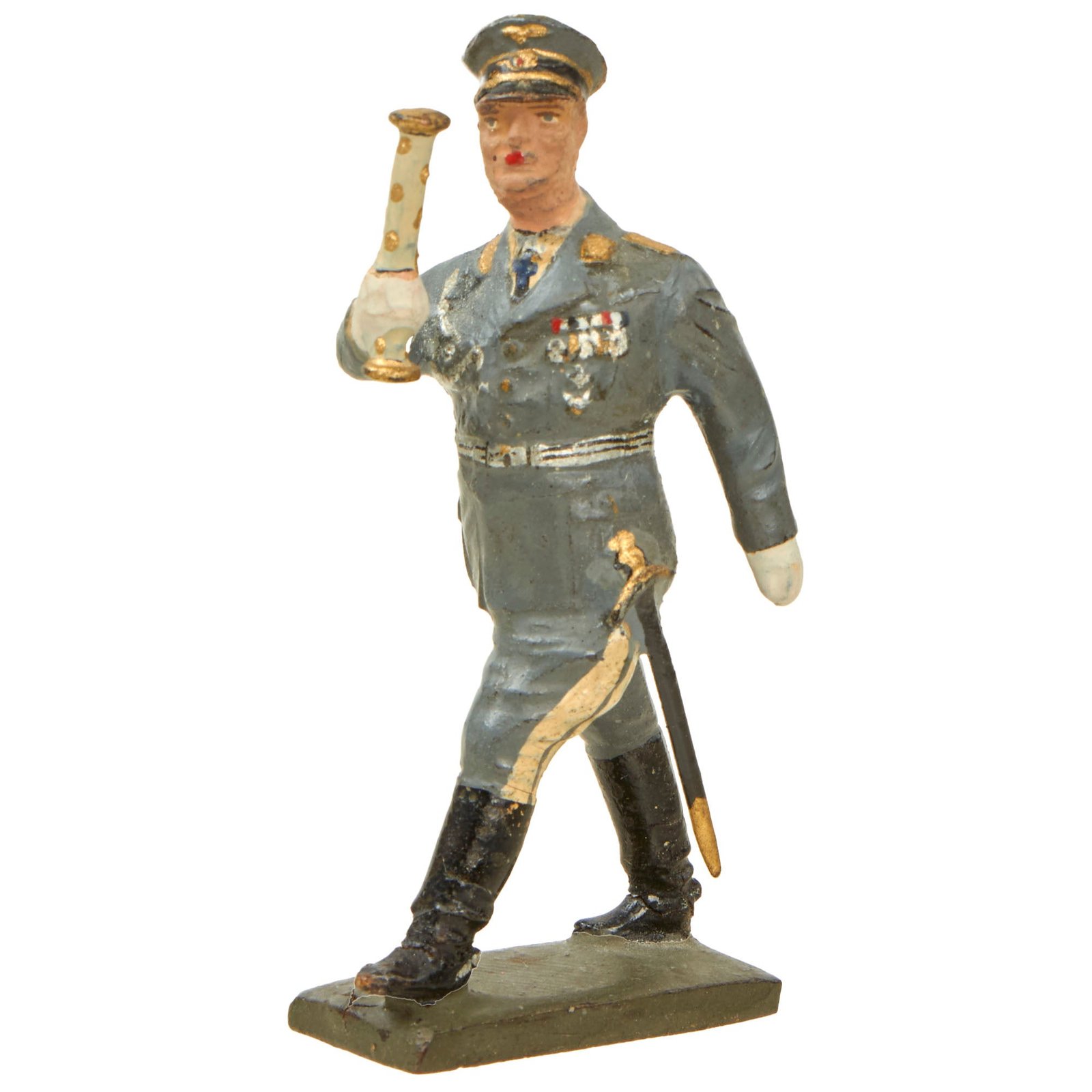 Buy Original German WWII Reichsmarschall Hermann Göring Composition Personality Figure by LINEOL | Original Firearms Antique For Sale
