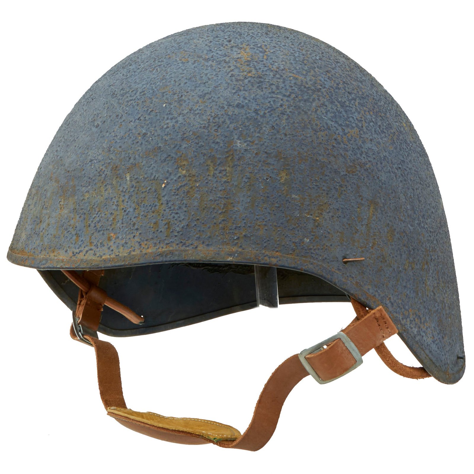 Buy Original U.S. WWII Navy USN MK2 Talker Flak Helmet with Chin Strap | Original Firearms Antique For Sale