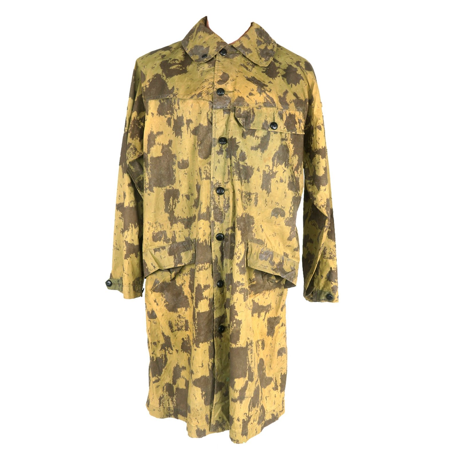 Buy Original Australian Vietnam War Era 1966 Dated Lightweight Tropical Smock “Self-Stowing” Rain Poncho- Favored By American Forces | Original Firearms Antique For Sale