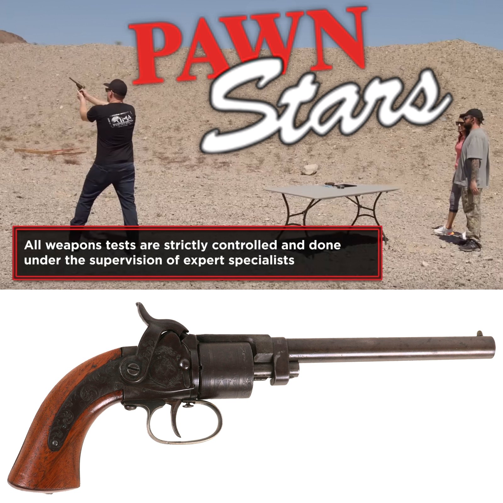 Buy Original U.S. Civil War Massachusetts Arms Co. Pocket Percussion Revolver with Maynard Tape Primer Serial 253 - As Seen on History Channel Pawn Stars | Original Firearms Antique For Sale