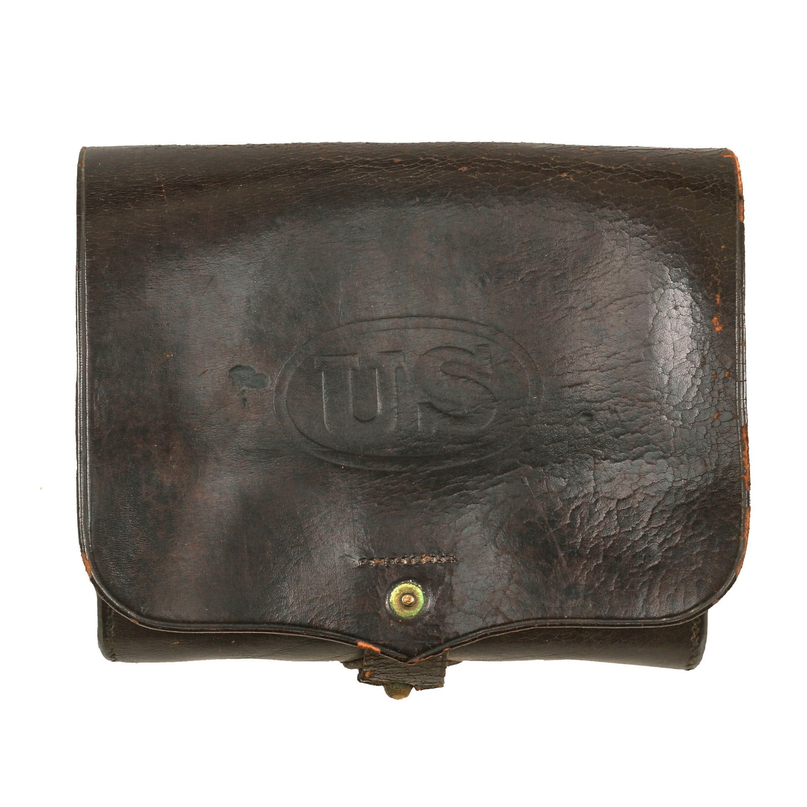 Buy Original U.S. Indian Wars Army No. 1 .50-70 Hagner Cartridge Box | Original Firearms Antique For Sale