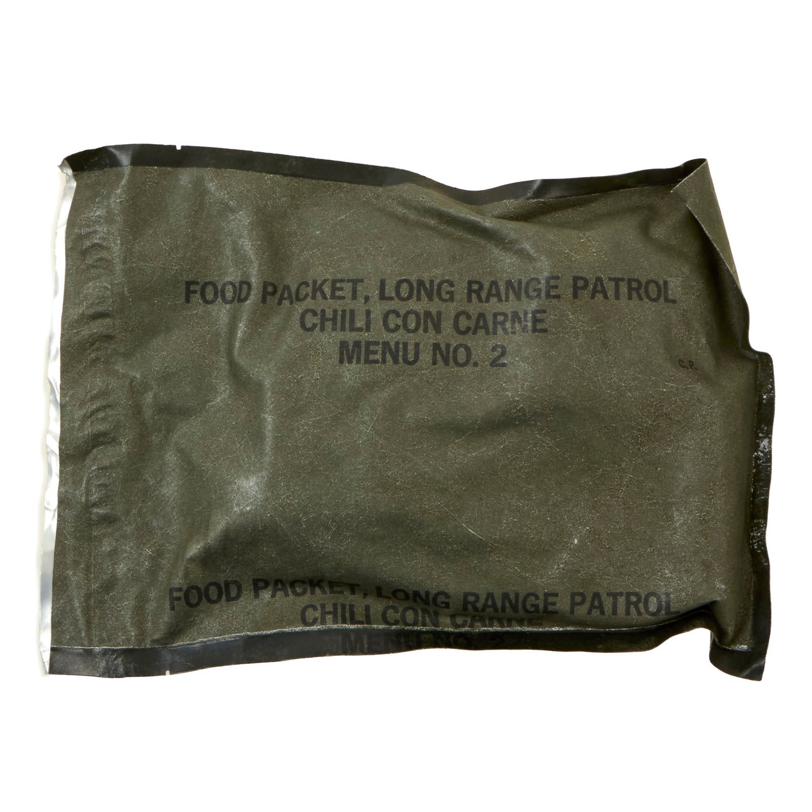 Buy Original U.S. Vietnam War Sealed Long Range Reconnaissance Patrol (LRP) Ration - Chili Con Carne | Original Firearms Antique For Sale