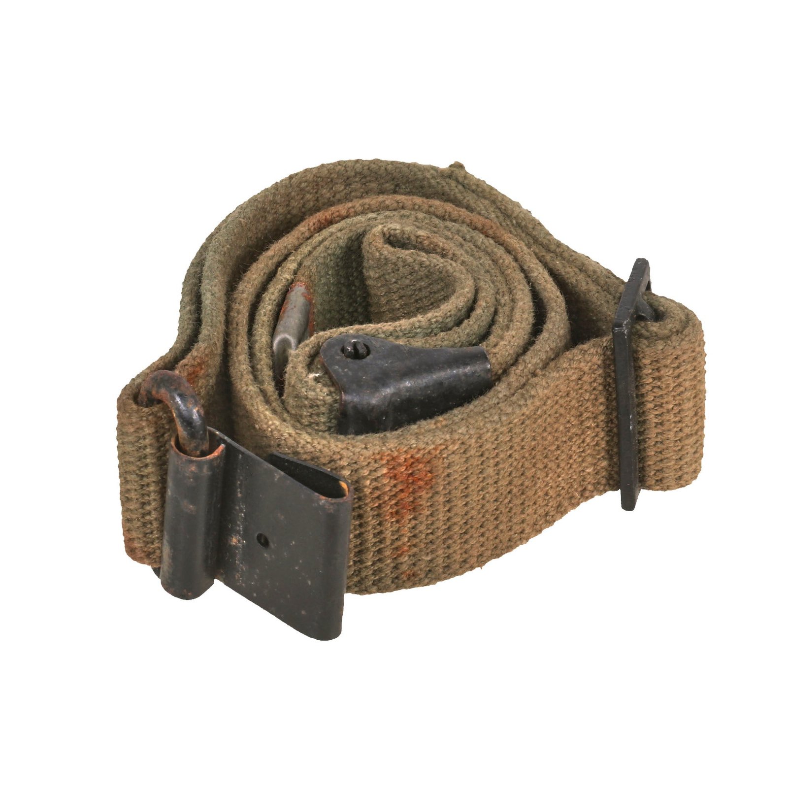 Buy Original U.S. WWII M1 Garand Late War Sling with Ridged Buckle | Original Firearms Antique For Sale