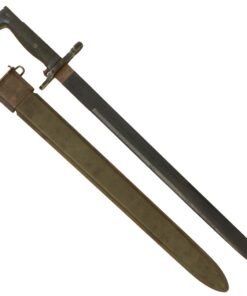 Buy Original WWII U.S. Navy Mark 1 Training Bayonet by B.M. Co. with USN Mk1 Scabbard | Original Firearms Antique For Sale