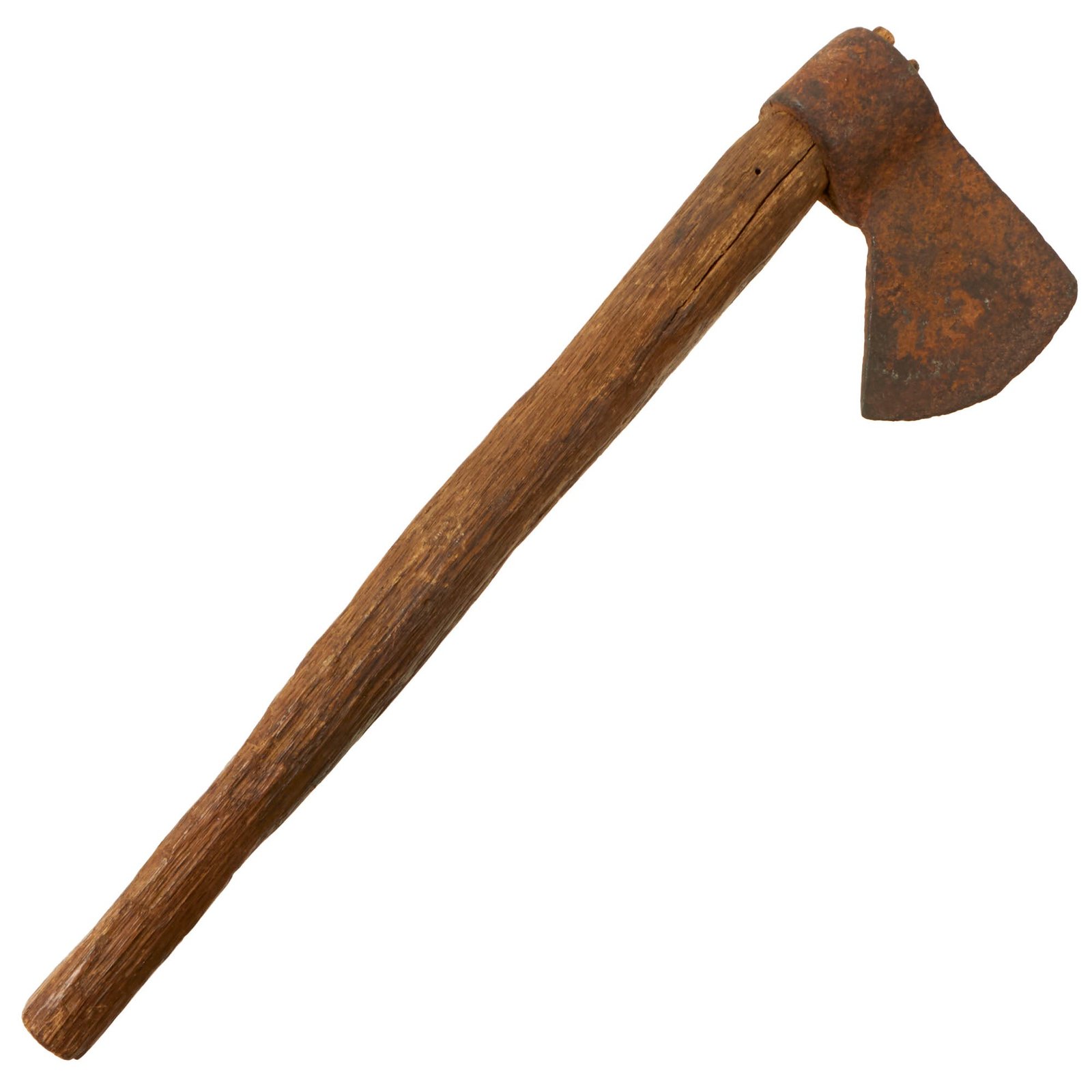 Buy Original U.S. / British Early Revolutionary War era Colonial Blacksmith Hand Forged Trade Tomahawk With Preserved Original Handle - Possibly Earlier Fur Trade Axe | Original Firearms Antique For Sale
