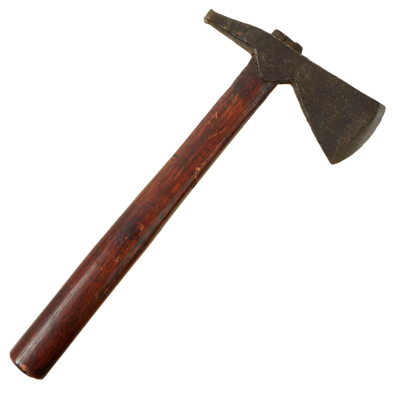 Buy Original U.S. / British Early Revolutionary War era Colonial Blacksmith Hand Forged Spike Trade Tomahawk - Possibly Earlier Fur Trade Axe | Original Firearms Antique For Sale