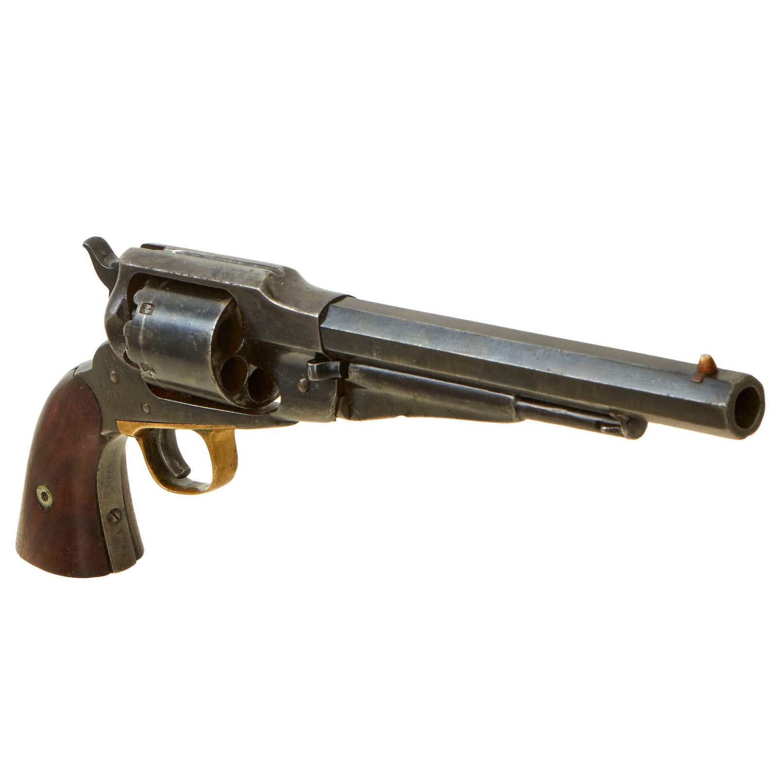 Buy Original U.S. Civil War Remington New Model 1863 Army .44cal Percussion Revolver - Serial 27865 | Original Firearms Antique For Sale