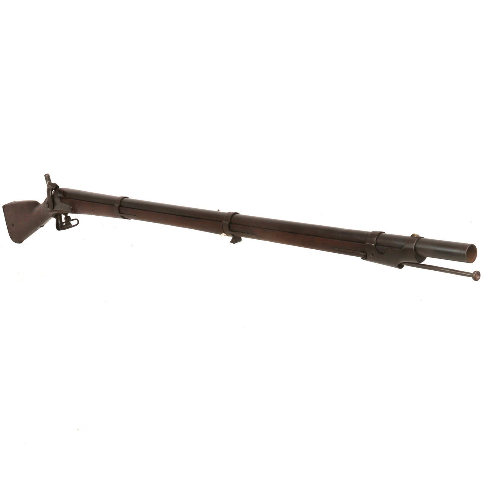 Buy Original Rare U.S. Civil War Confederate M-1842 Percussion Musket by Palmetto Armory Dated 1852 - One of 6,020 Made | Original Firearms Antique For Sale