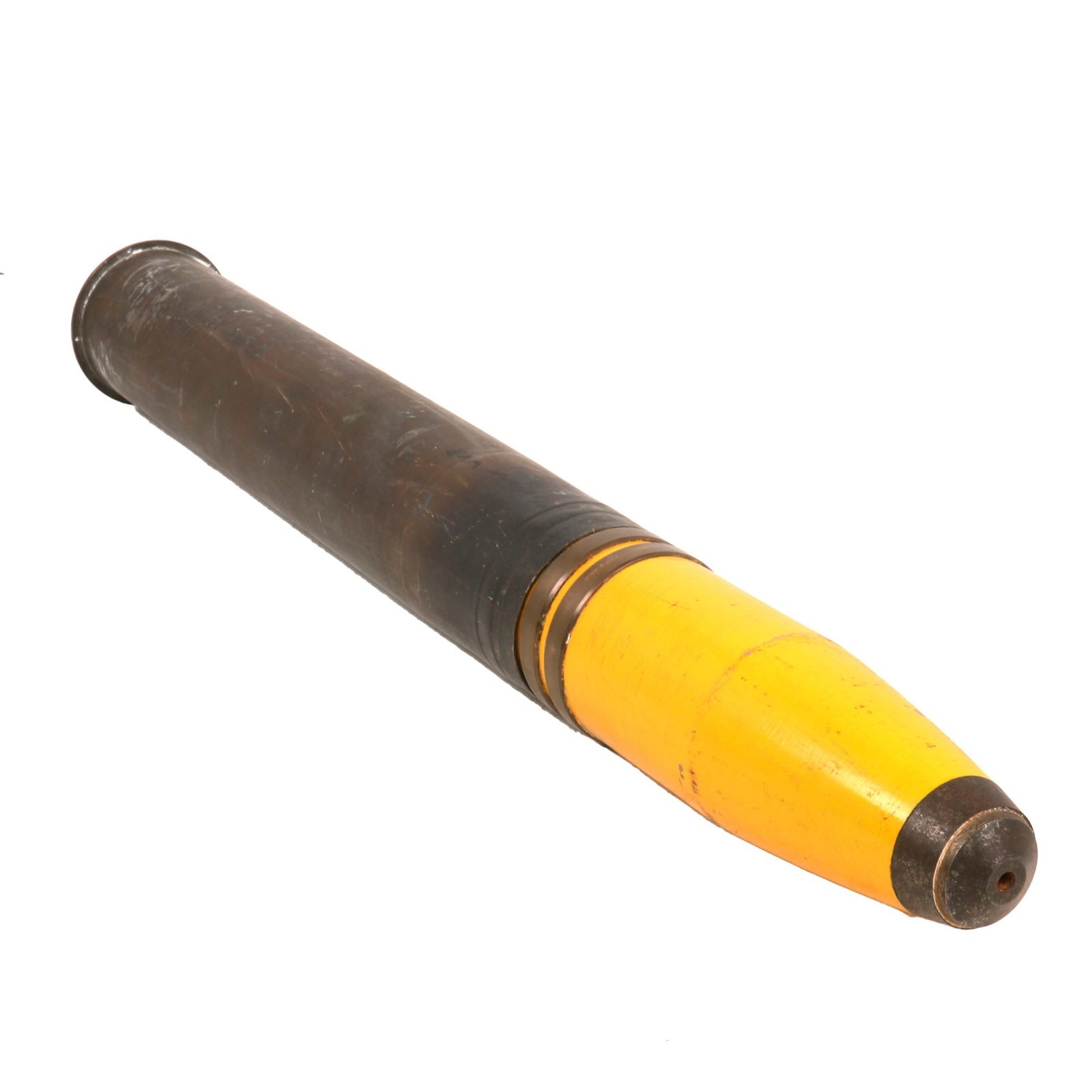Buy Original German WWII Kriegsmarine Inert 10.5cm High Explosive Round & Casing for the SK Schiffskanone C/32 Naval Gun - Dated 1940 | Original Firearms Antique For Sale