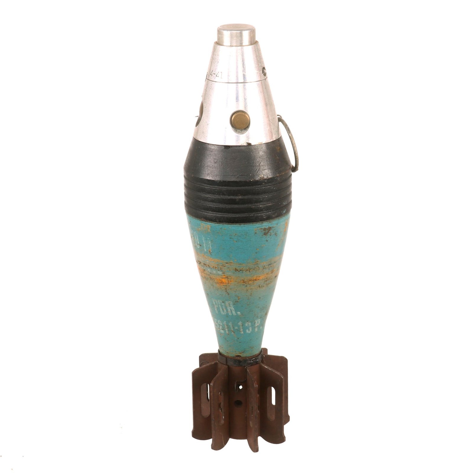 Buy Original U.S. WWII M49A2 60mm Deactivated Practice Mortar Round dated 1941 - Inert | Original Firearms Antique For Sale