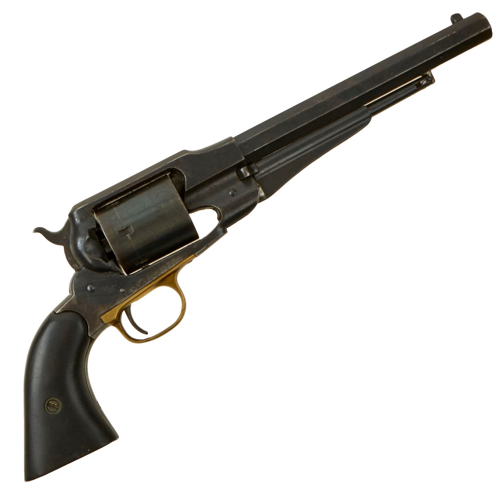 Buy Original U.S. Civil War Remington New Model 1863 Army Revolver Converted to .44 Centerfire for Frontier Use - Serial 81586 | Original Firearms Antique For Sale