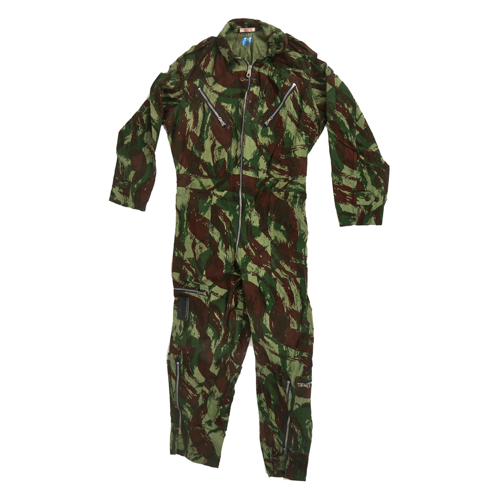 Buy Original Portuguese Colonial War Era Unissued Lizard (TAP47) Pattern Camouflage Flight Suit | Original Firearms Antique For Sale