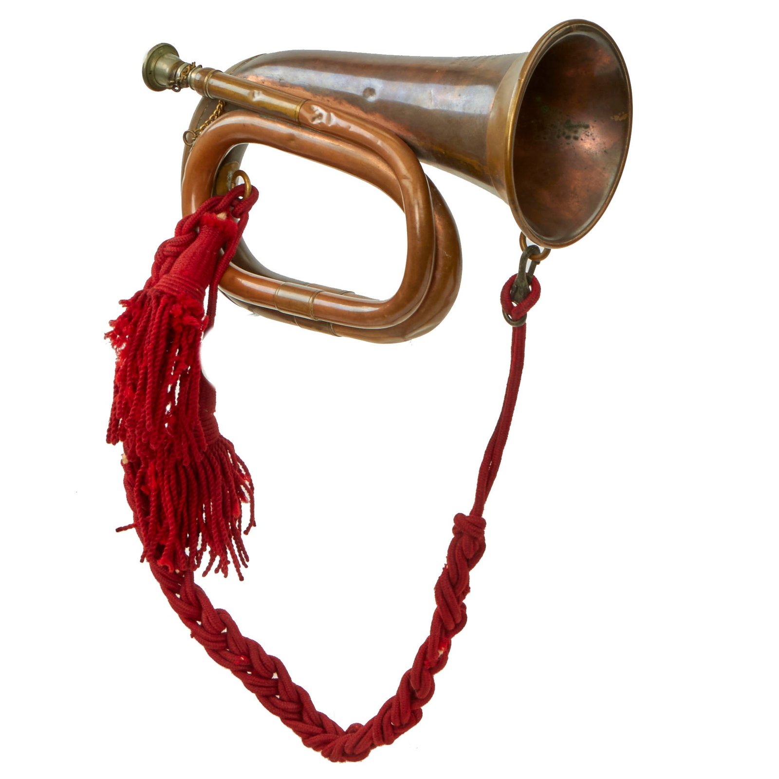 Buy Original U.S. Post Civil War French Bugle in C by J. Henri Marchand Presented to the Grand Army of the Republic by W.H. Rutter | Original Firearms Antique For Sale